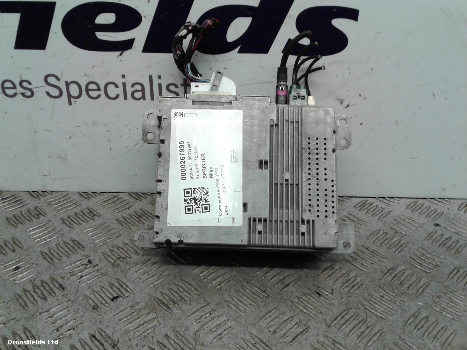 View Auto part Misc Mercedes Sprinter 2018