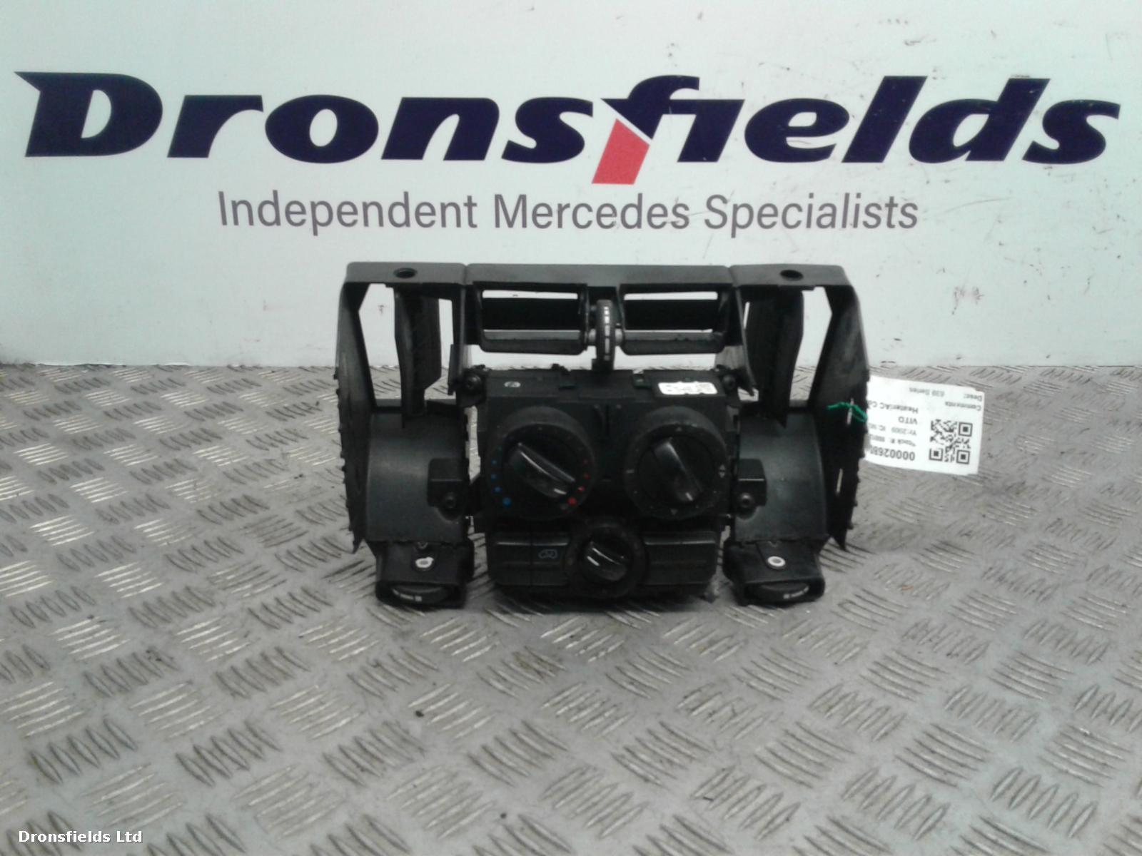 View Auto part Heater/AC Controller Mercedes Vito 2009