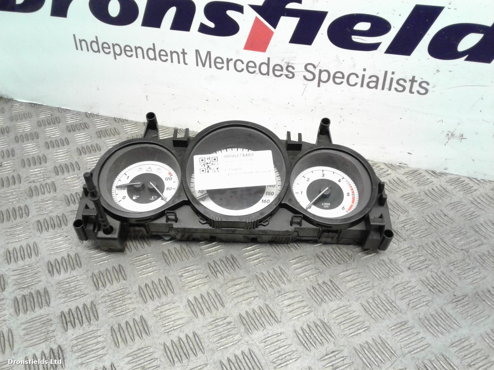View Auto part Speedometer Mercedes C Class 2011