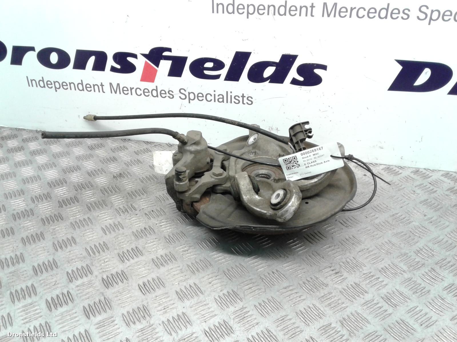 View Auto part RR Hub/Stub Axle Assembly Mercedes E Class 2016
