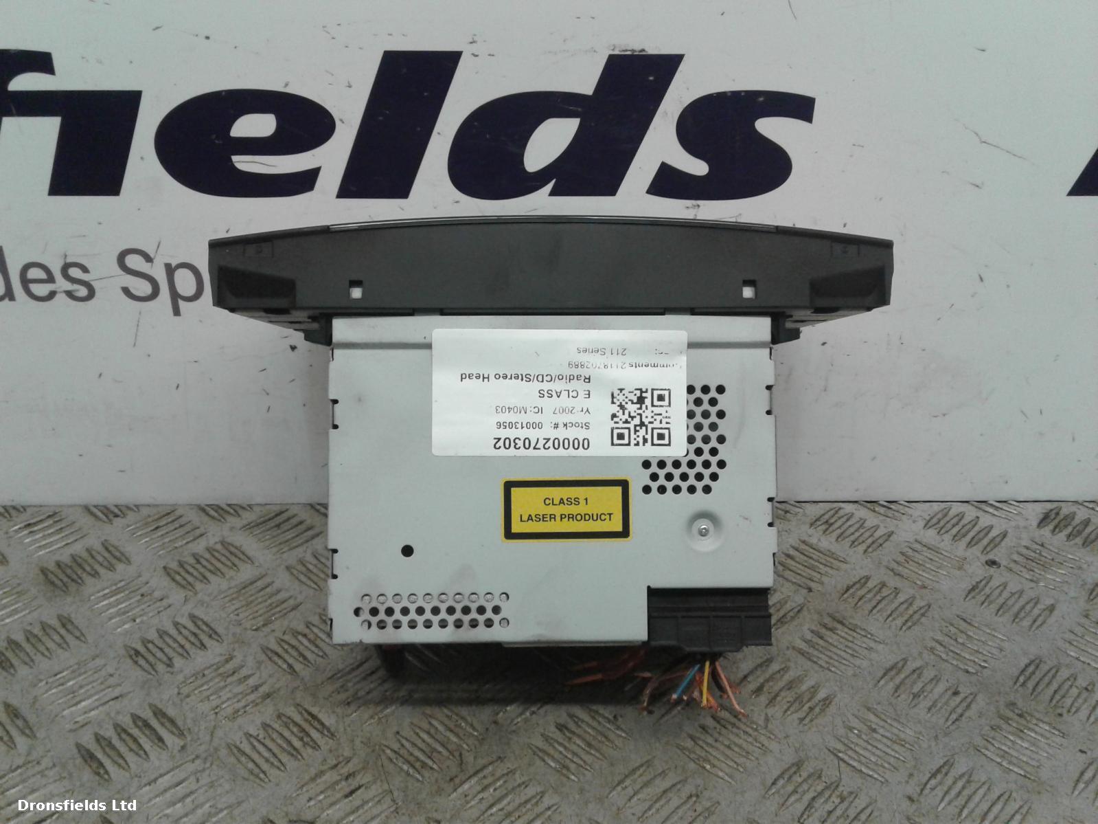 View Auto part A/V Equipment Mercedes E Class 2007
