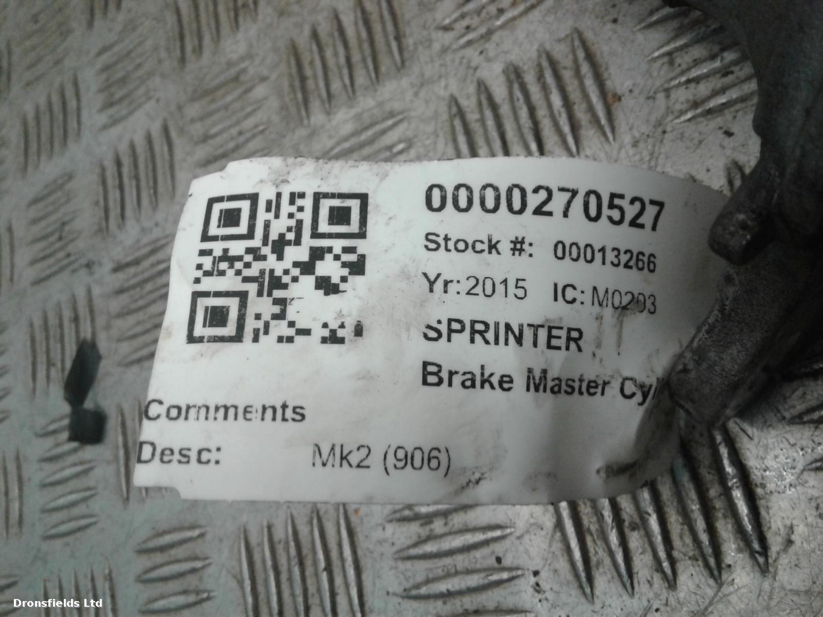 View Auto part Master Cyl.Reservoir Mercedes Sprinter 2015