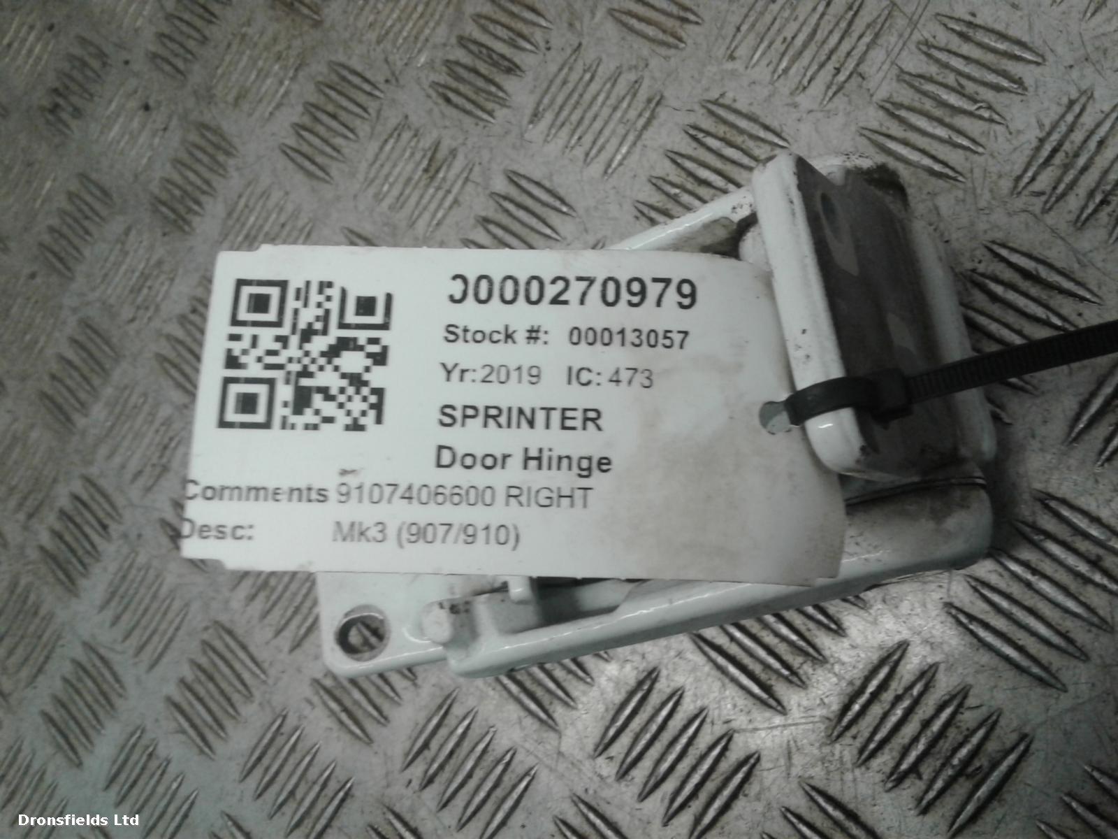 View Auto part Door Hinge Mercedes Sprinter 2019