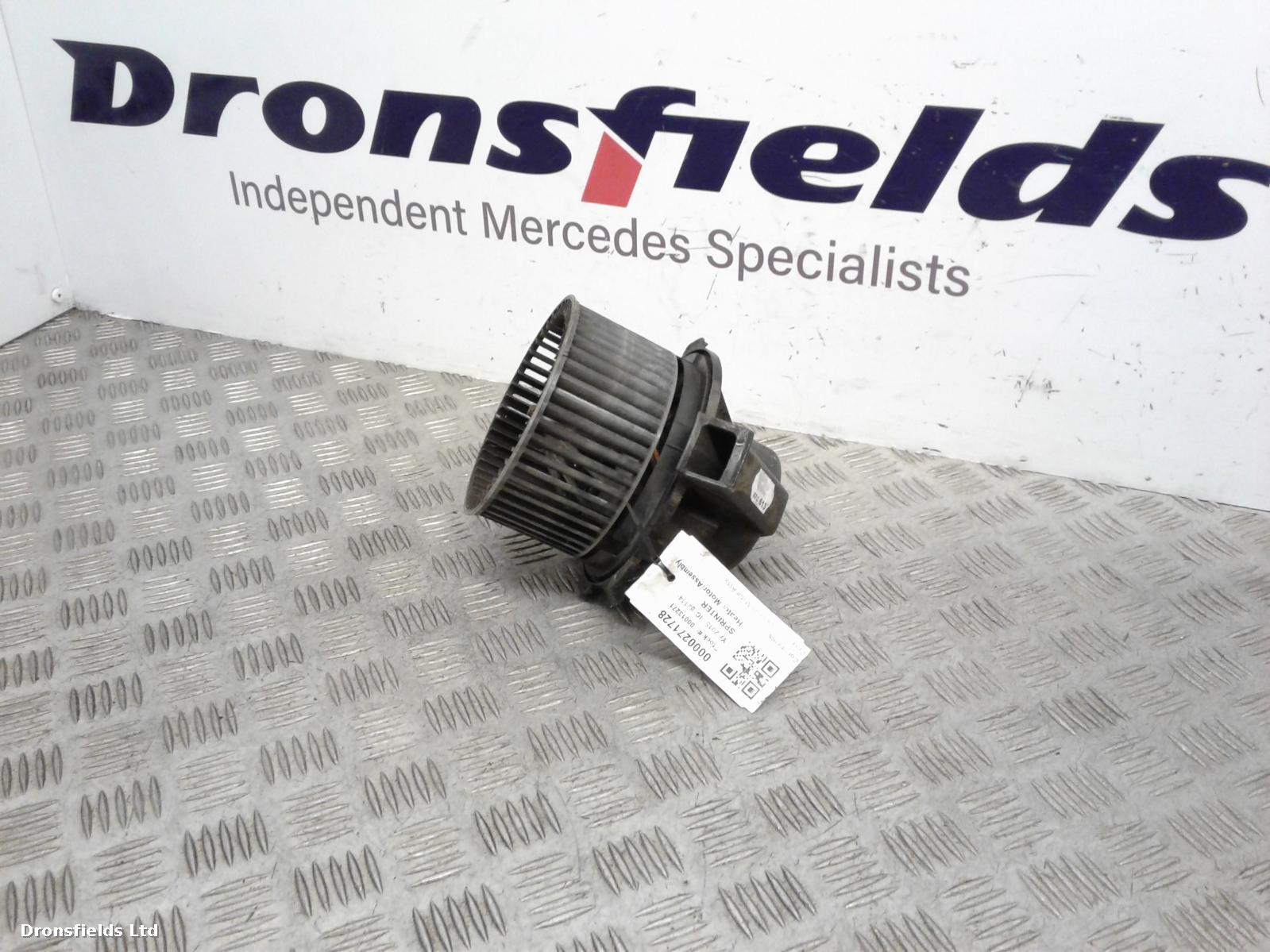 View Auto part Heater Motor/Assembly Mercedes Sprinter 2015