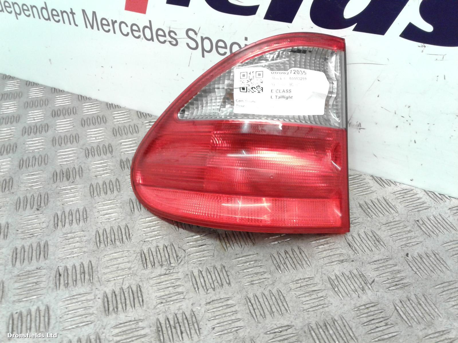 View Auto part L Taillight Mercedes E Class 2000