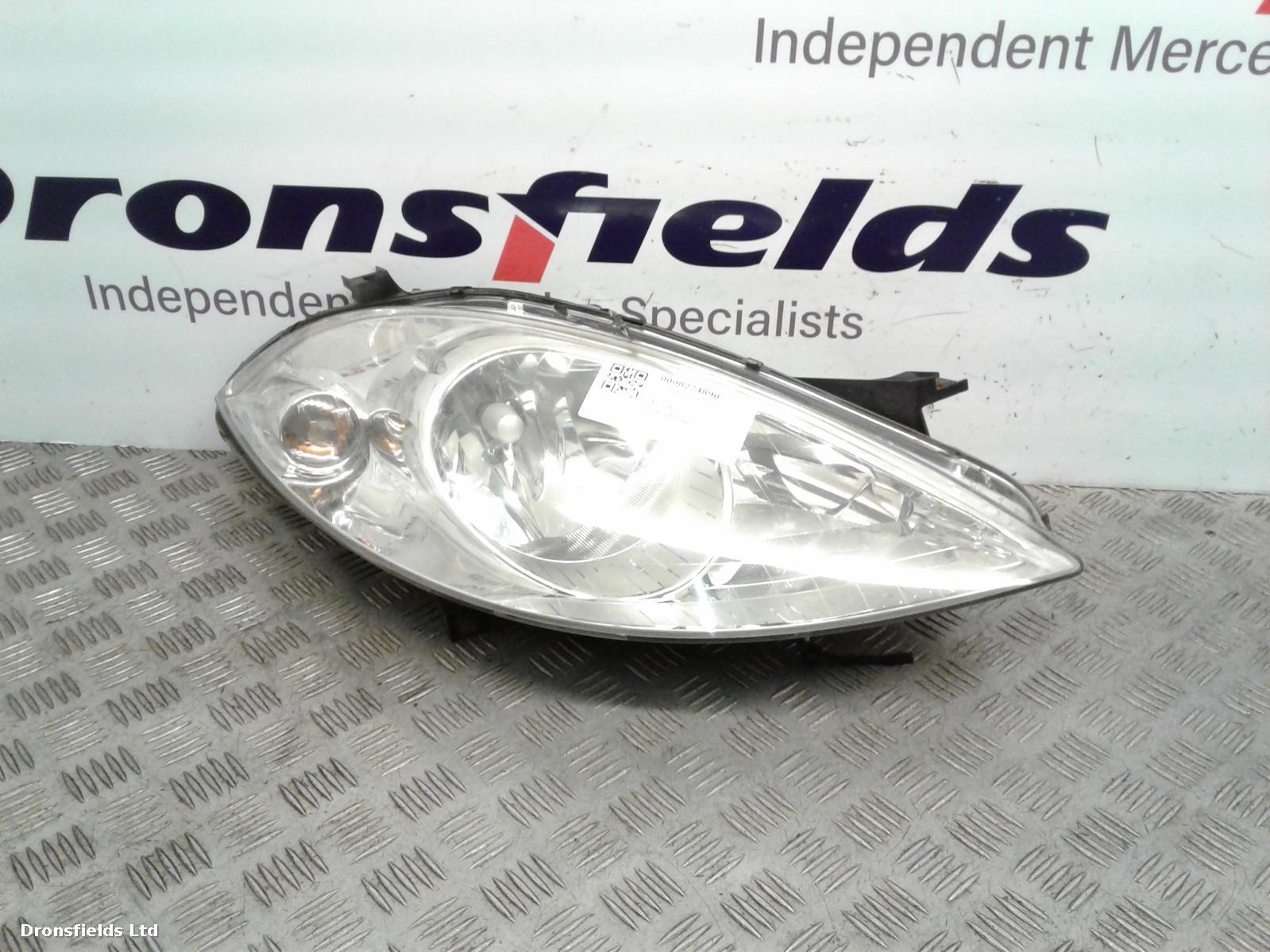 View Auto part R Headlamp Mercedes A Class 2005