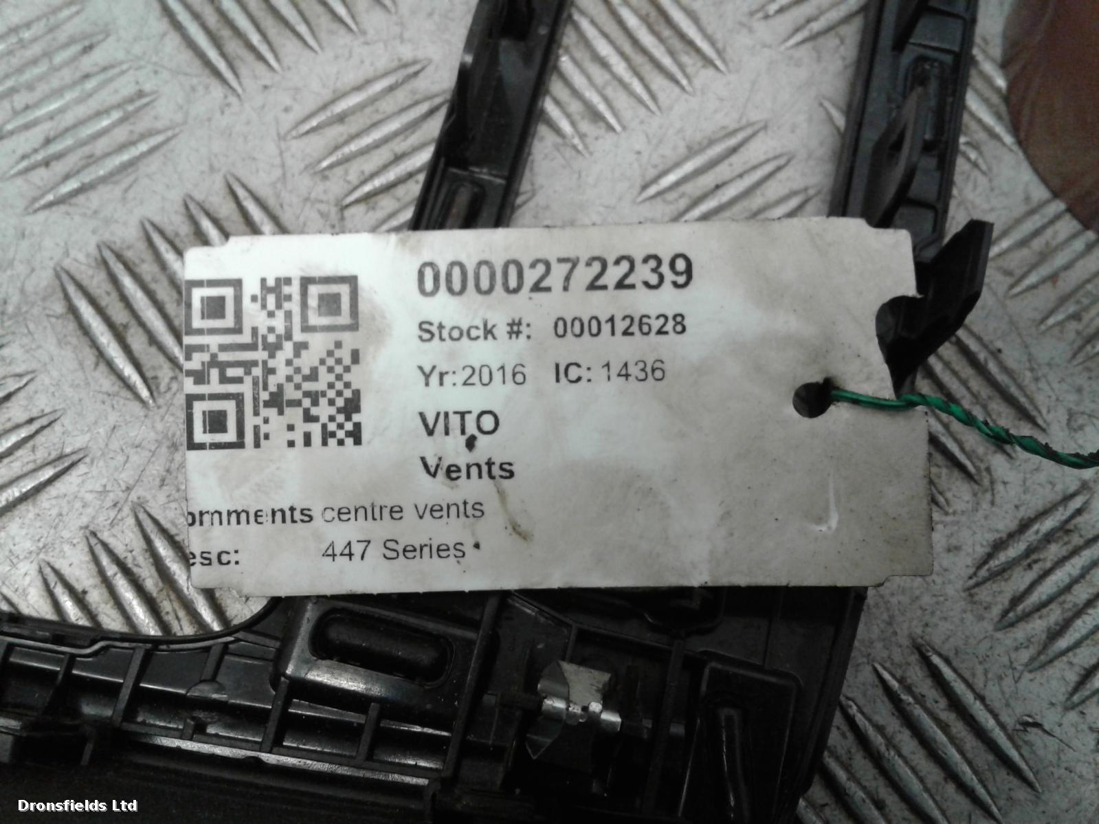 View Auto part Vents Mercedes Vito 2016
