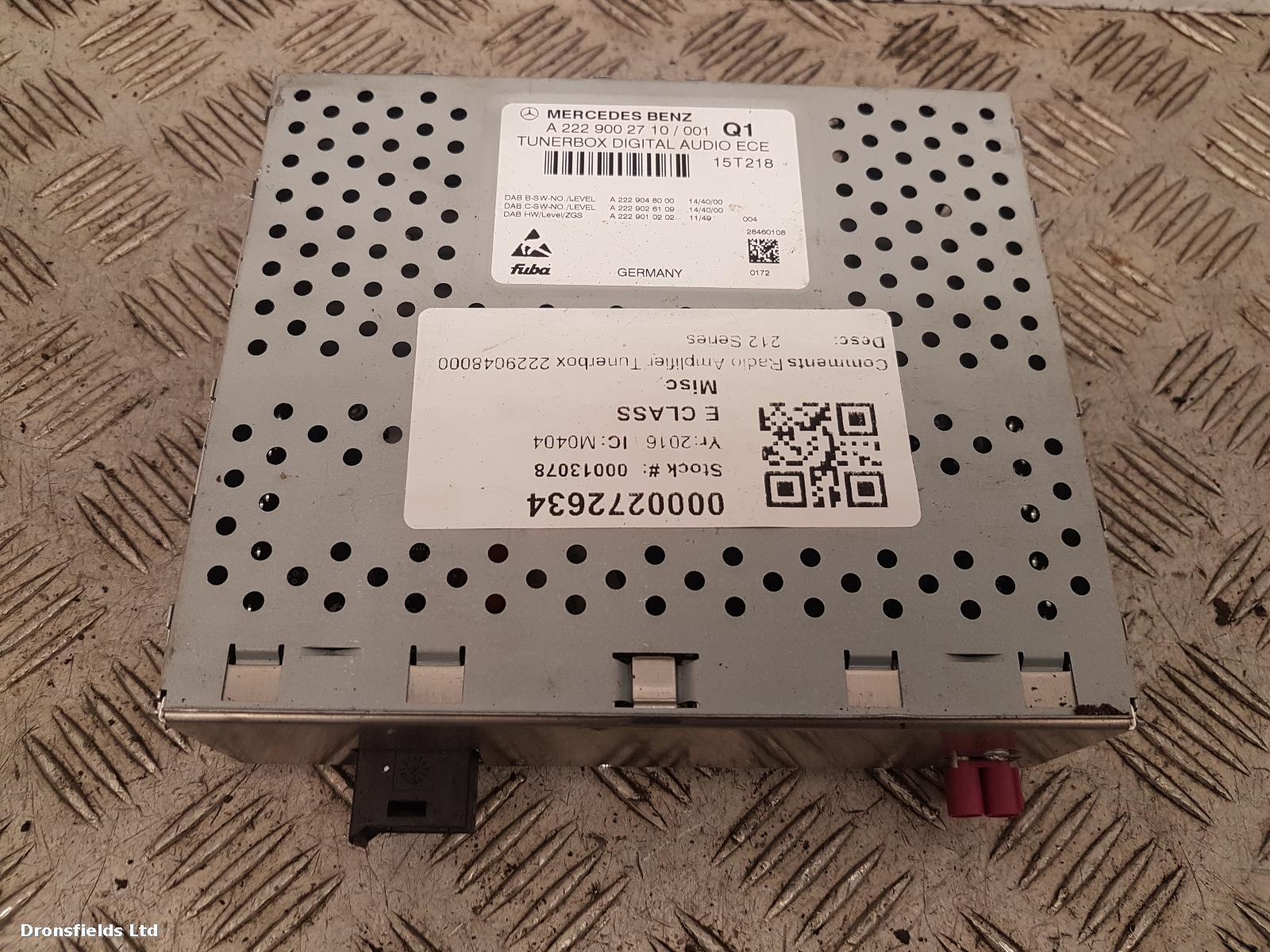 View Auto part Misc Mercedes E Class 2016