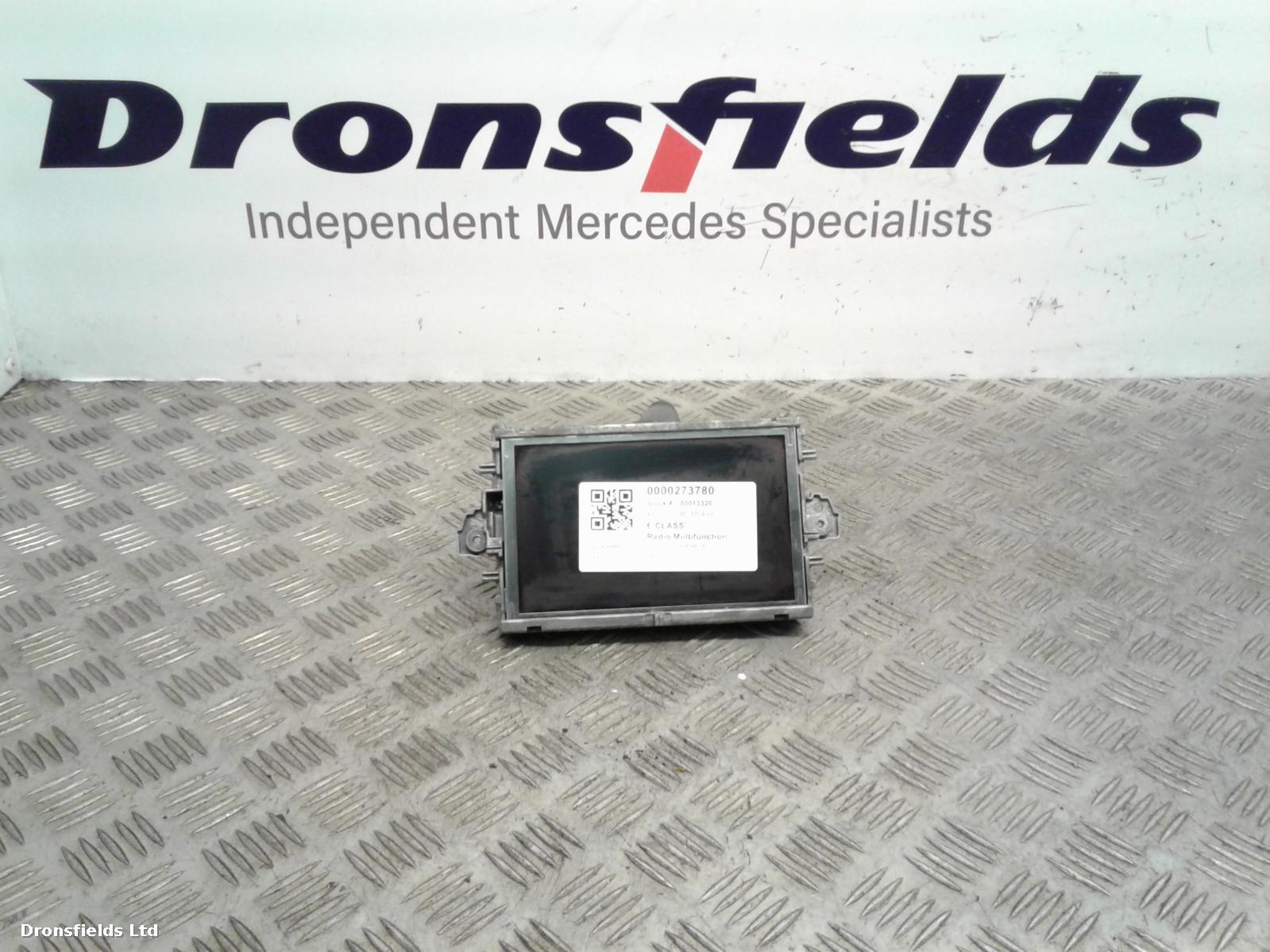View Auto part Radio Display Mercedes E Class 2013