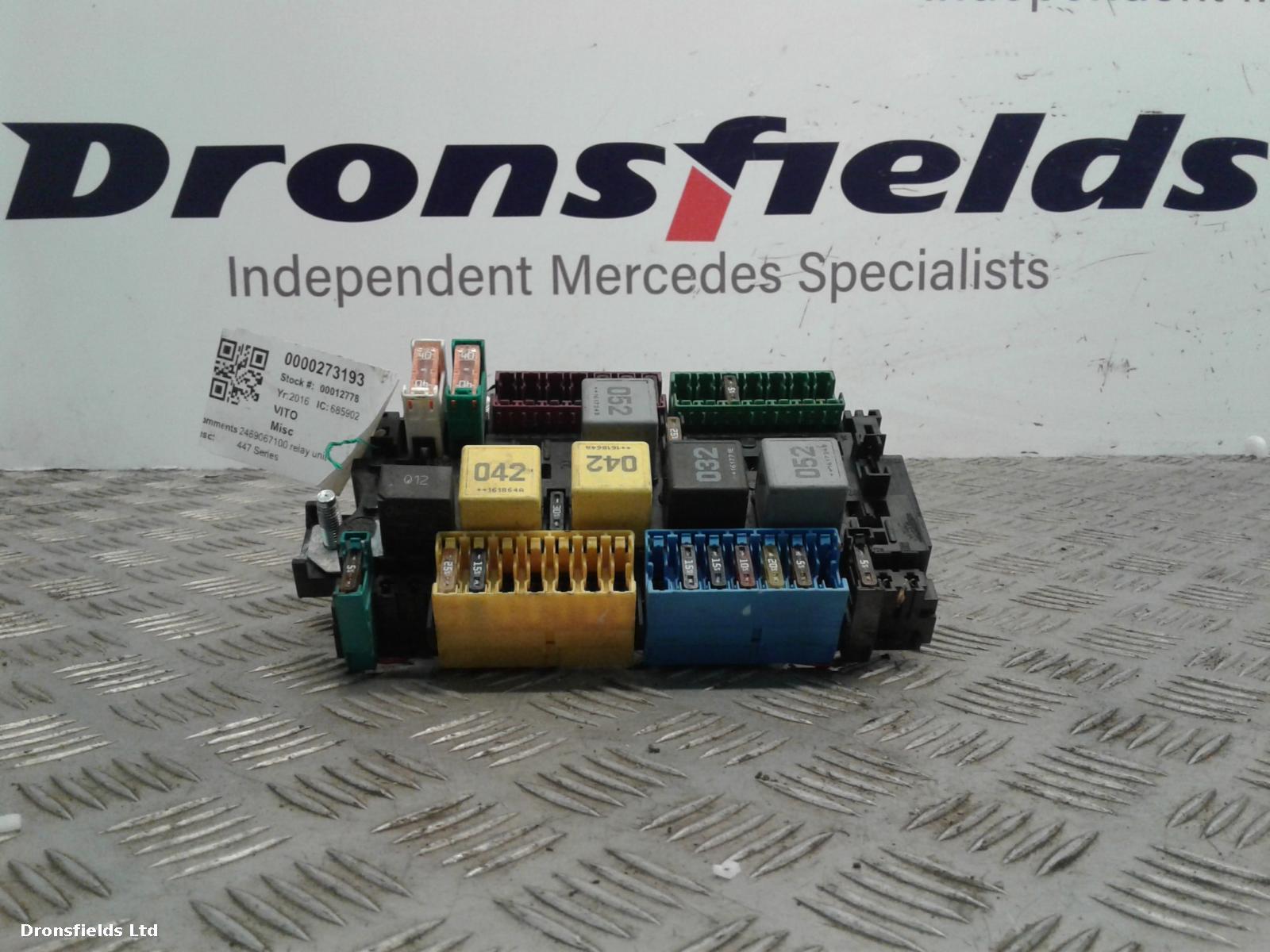 View Auto part Misc Mercedes Vito 2016