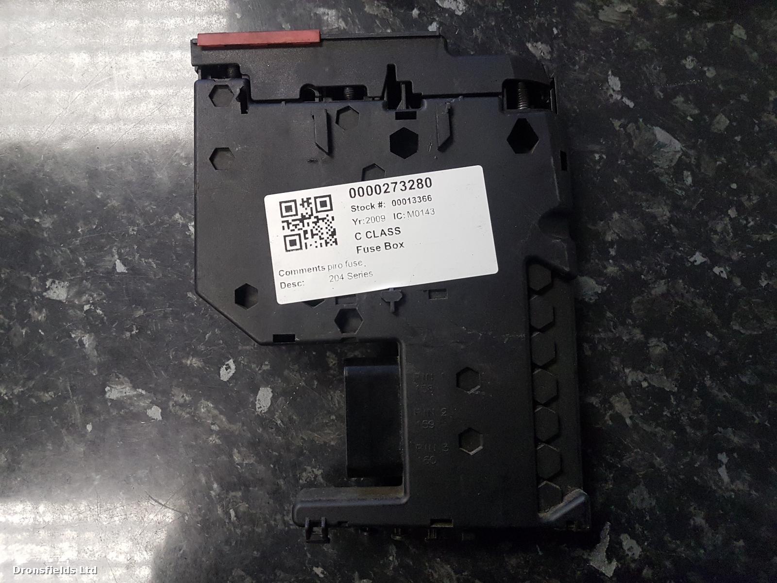 View Auto part Fuse Box Mercedes C Class 2009
