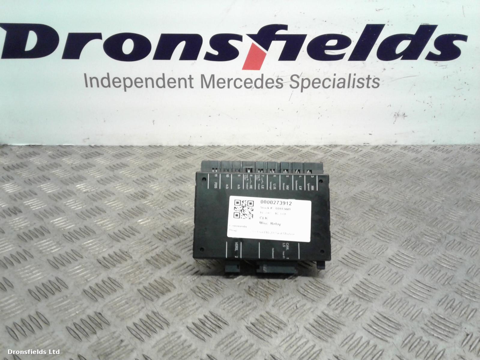 View Auto part Misc. Relay Mercedes Clk 2007