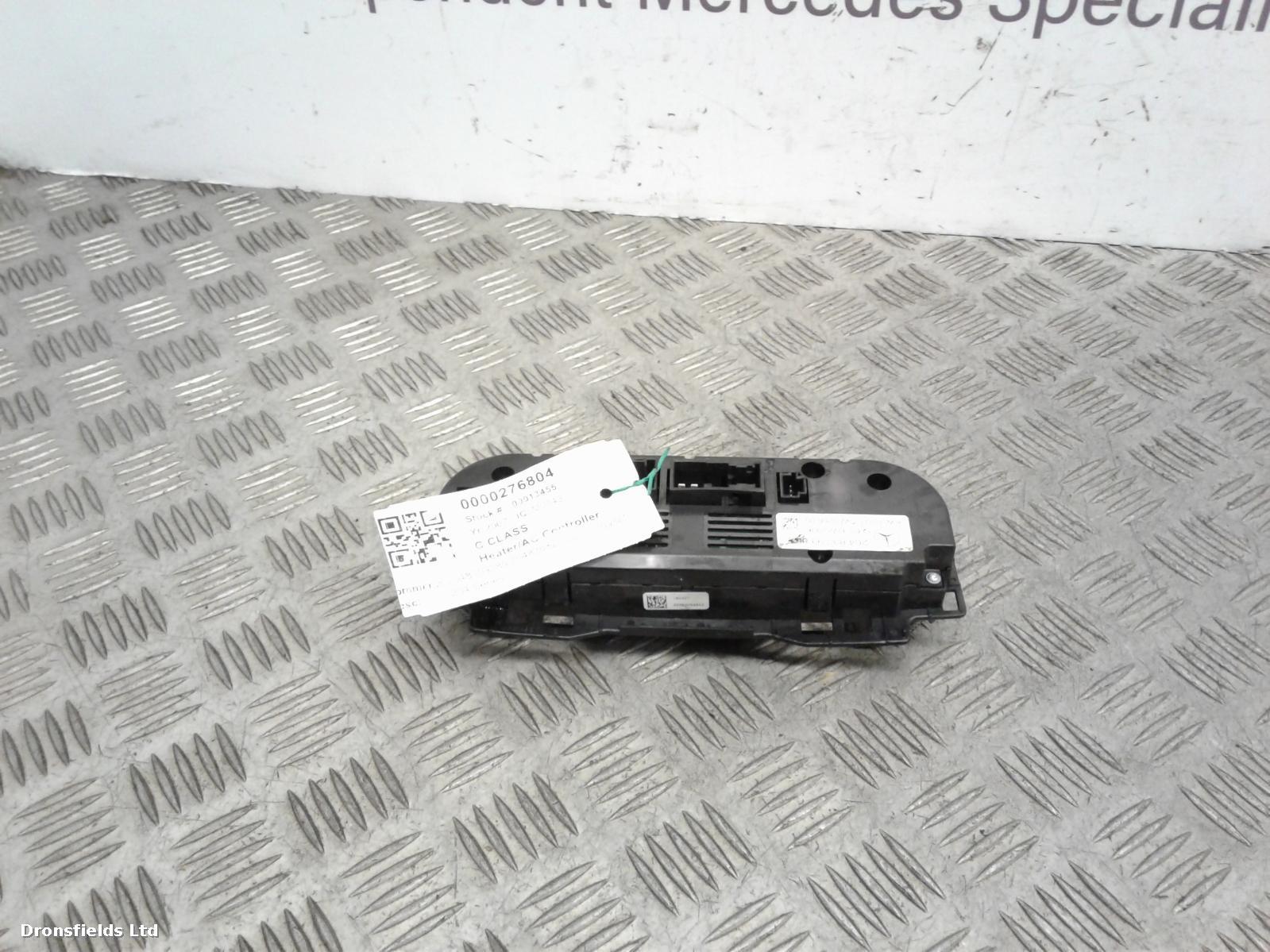 View Auto part Heater/AC Controller Mercedes C Class 2007