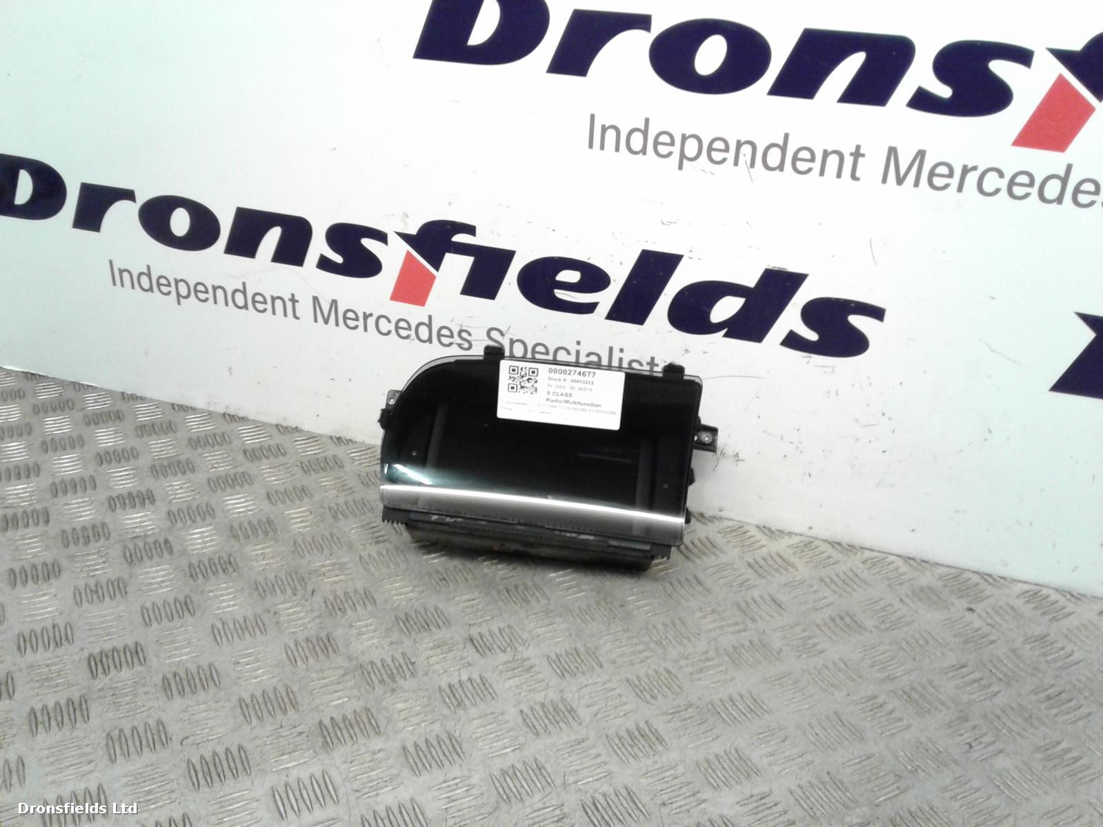 View Auto part Radio Display Mercedes S Class 2006