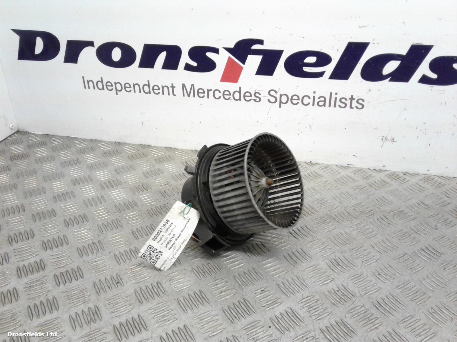 View Auto part Heater Motor/Assembly Mercedes Sprinter 2015