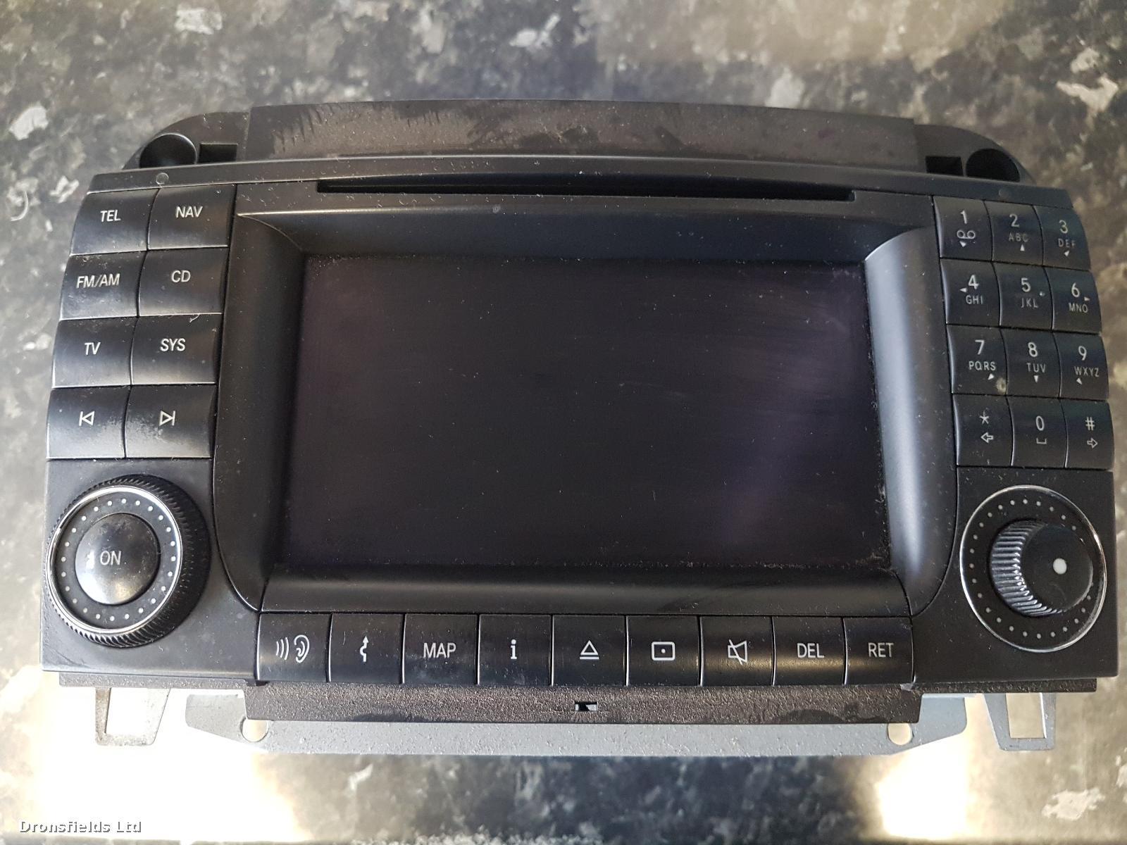 View Auto part Sat Nav Unit Mercedes S Class 2003