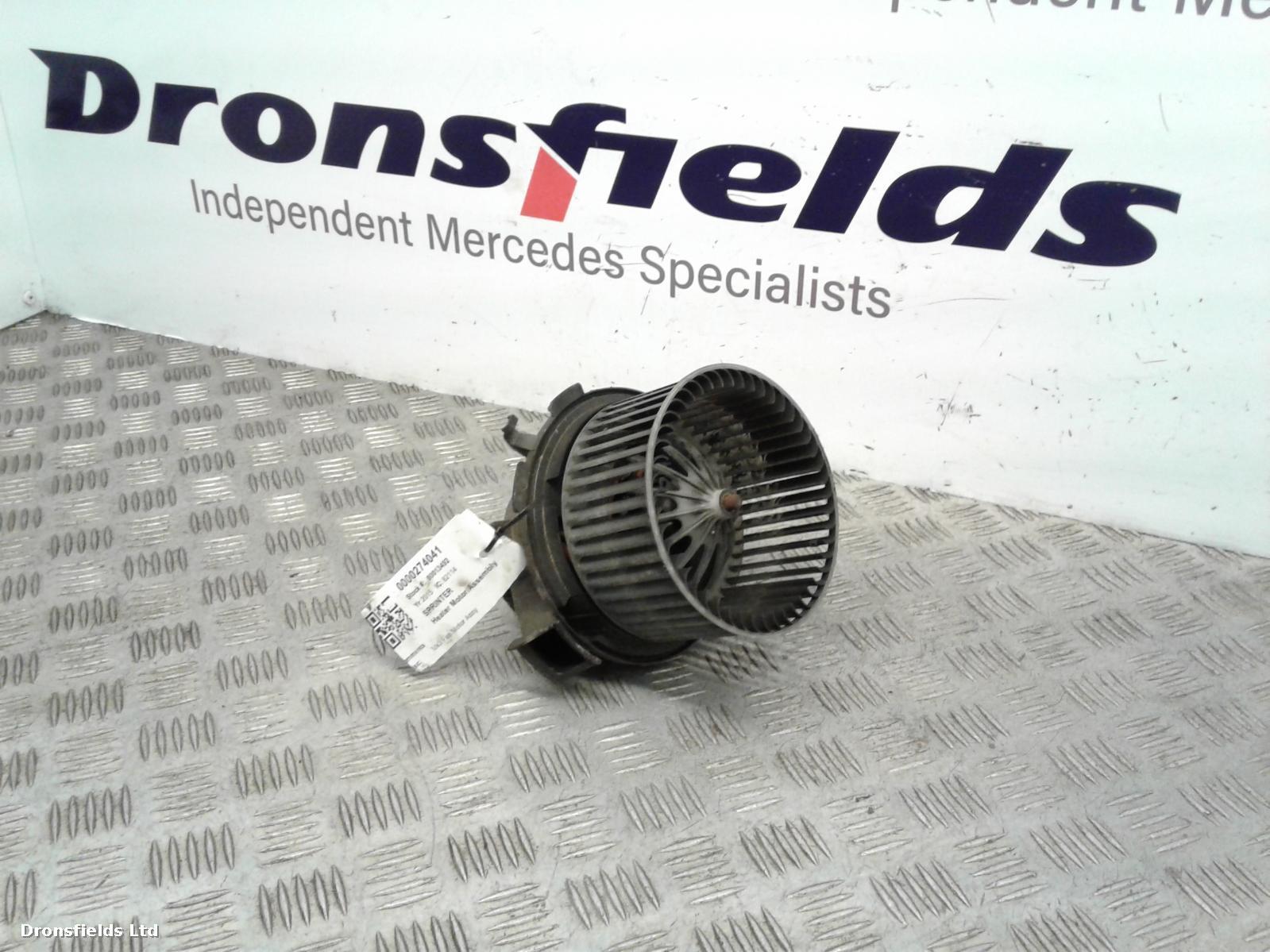 View Auto part Heater Motor/Assembly Mercedes Sprinter 2015