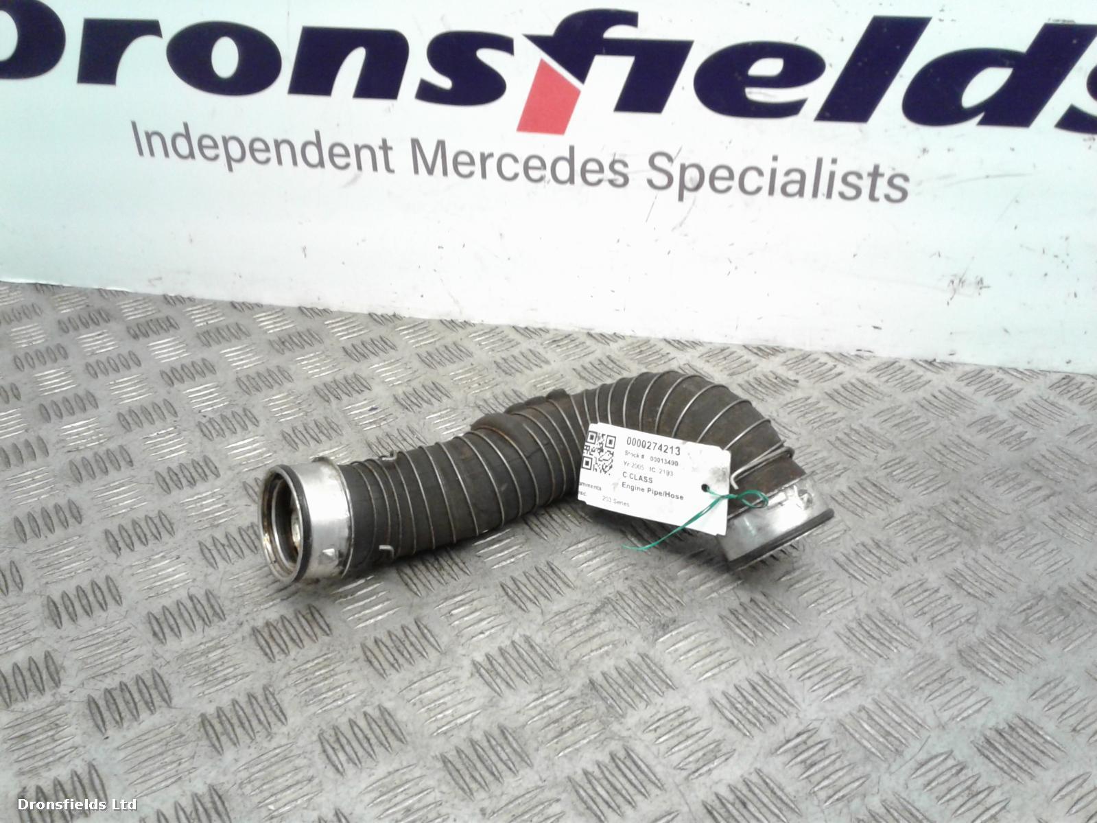 View Auto part Engine Pipe/Hose Mercedes C Class 2005