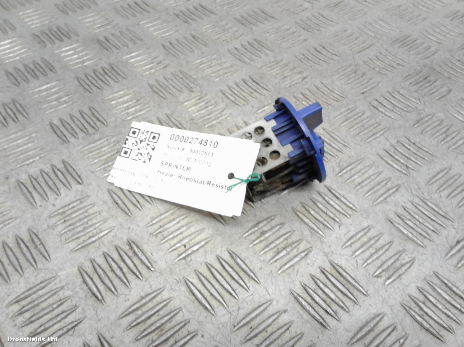 View Auto part Heater Rheostat Mercedes Sprinter 2015