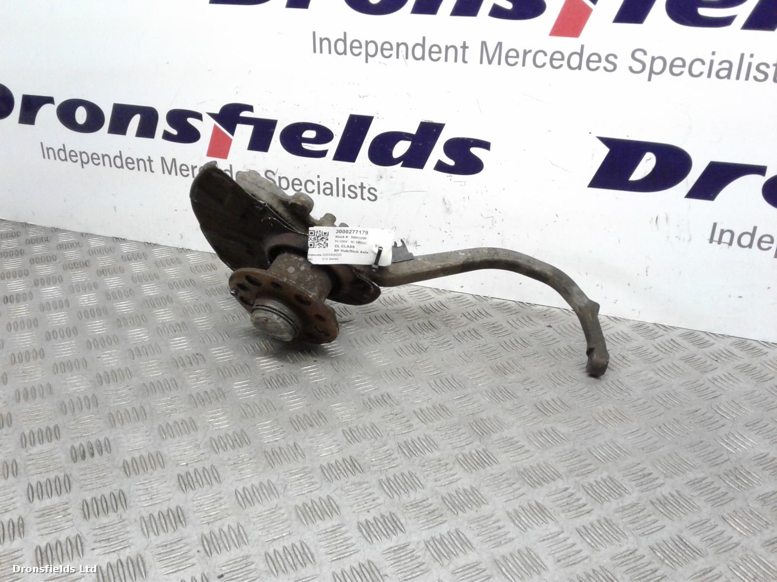View Auto part RF Hub/Stub Axle Assembly Mercedes Cl Class 2004