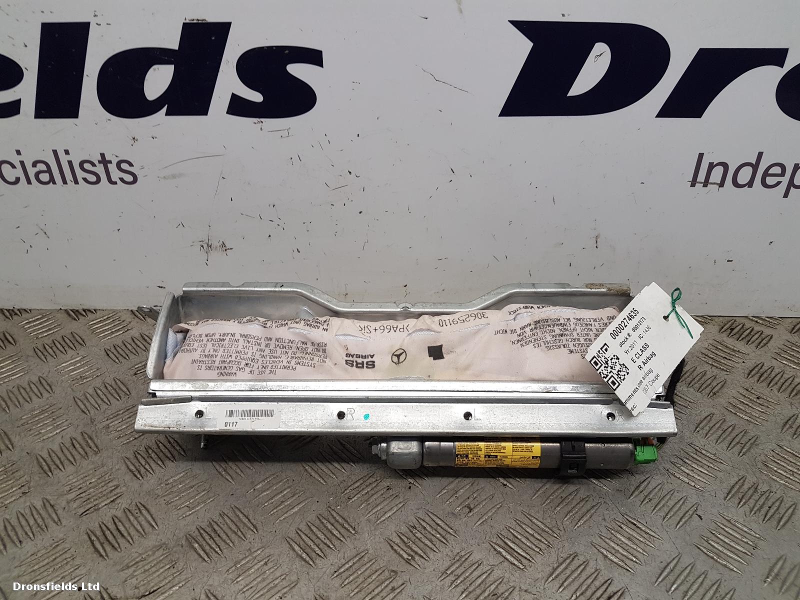 View Auto part R Air Bag Mercedes E Class 2011