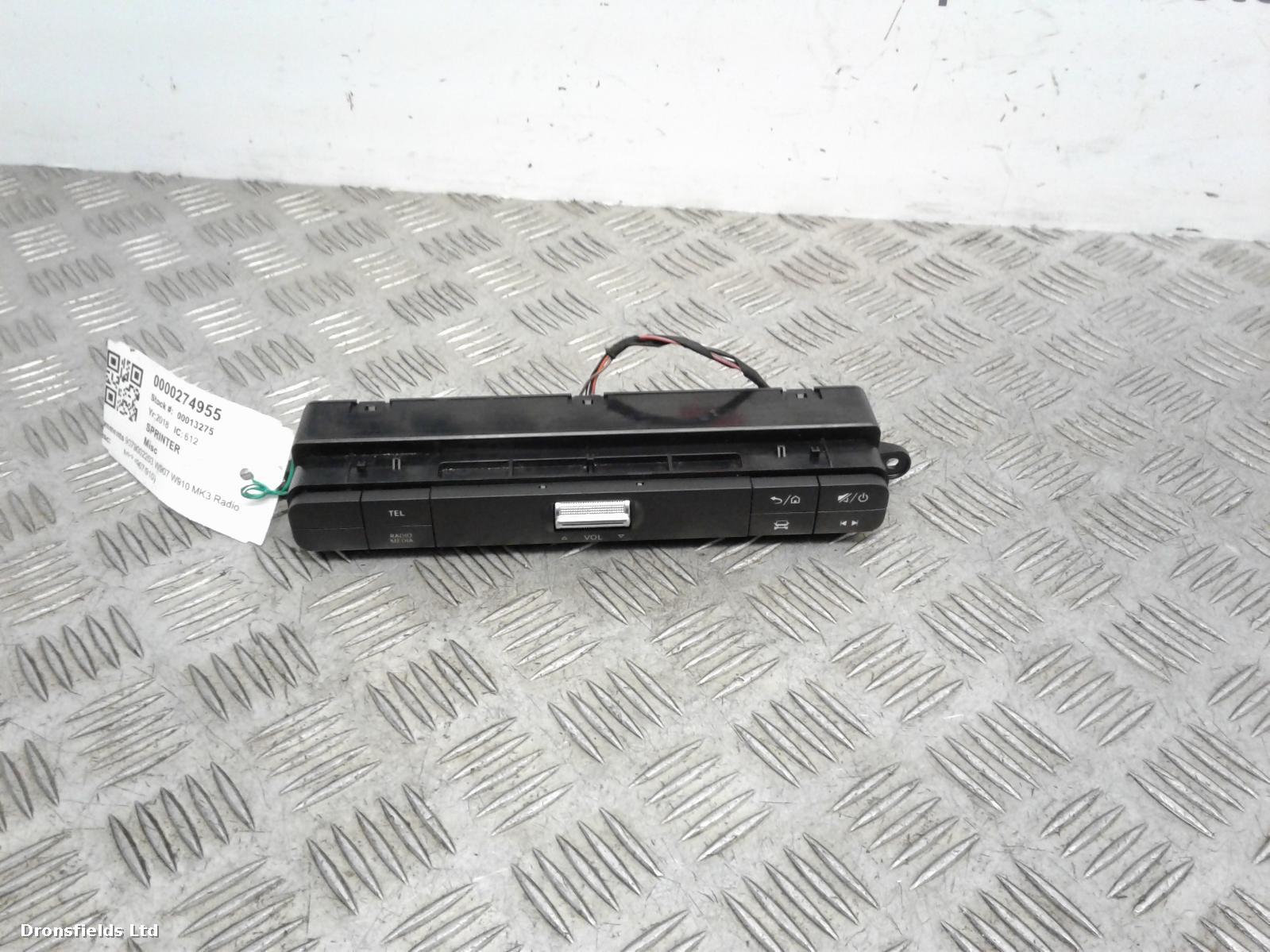 View Auto part Misc Mercedes Sprinter 2018