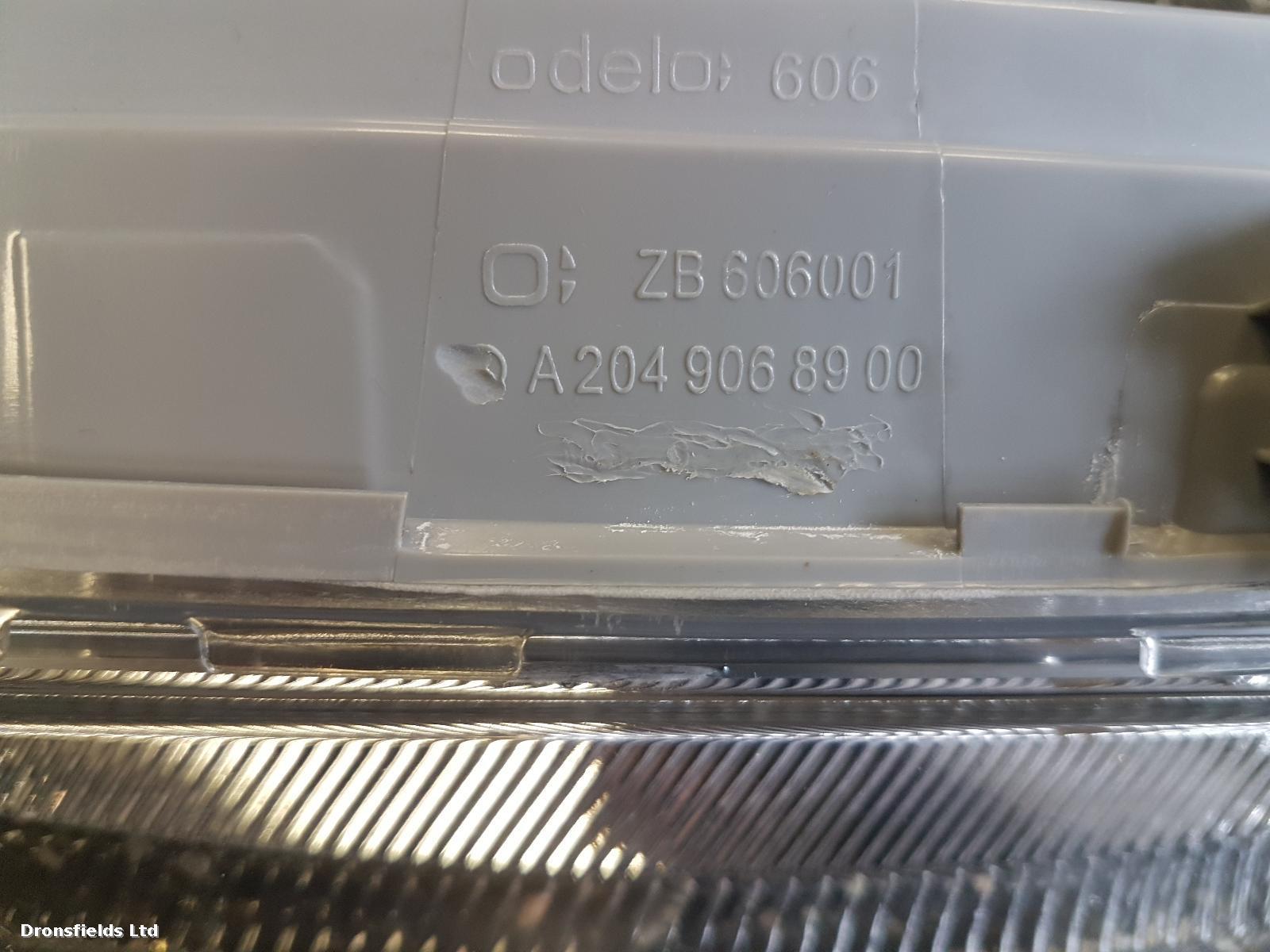 View Auto part L Sidelight/Daytime Running Light (DRL) Mercedes C Class 2012