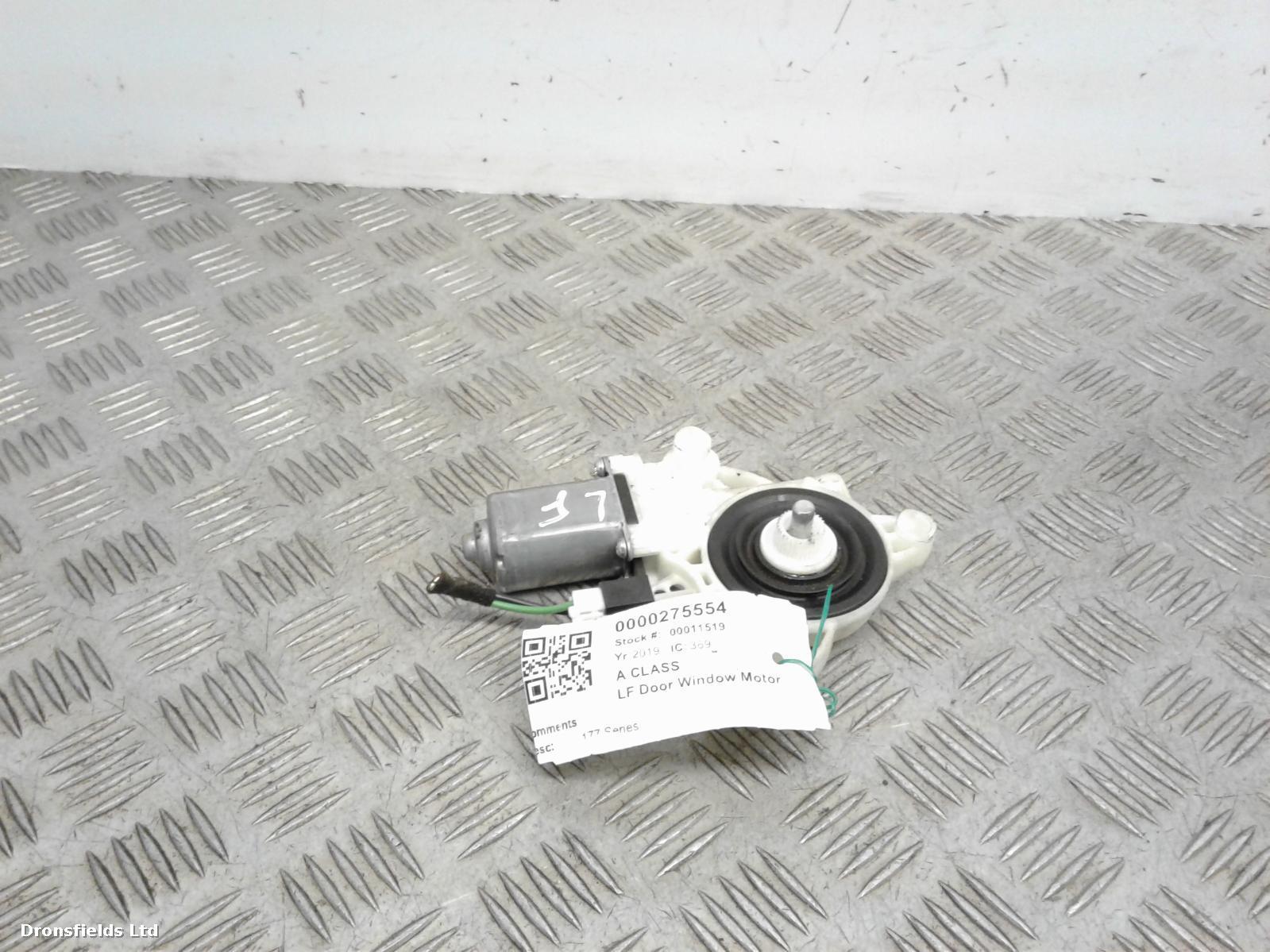 View Auto part LF Door Window Motor Mercedes A Class 2019