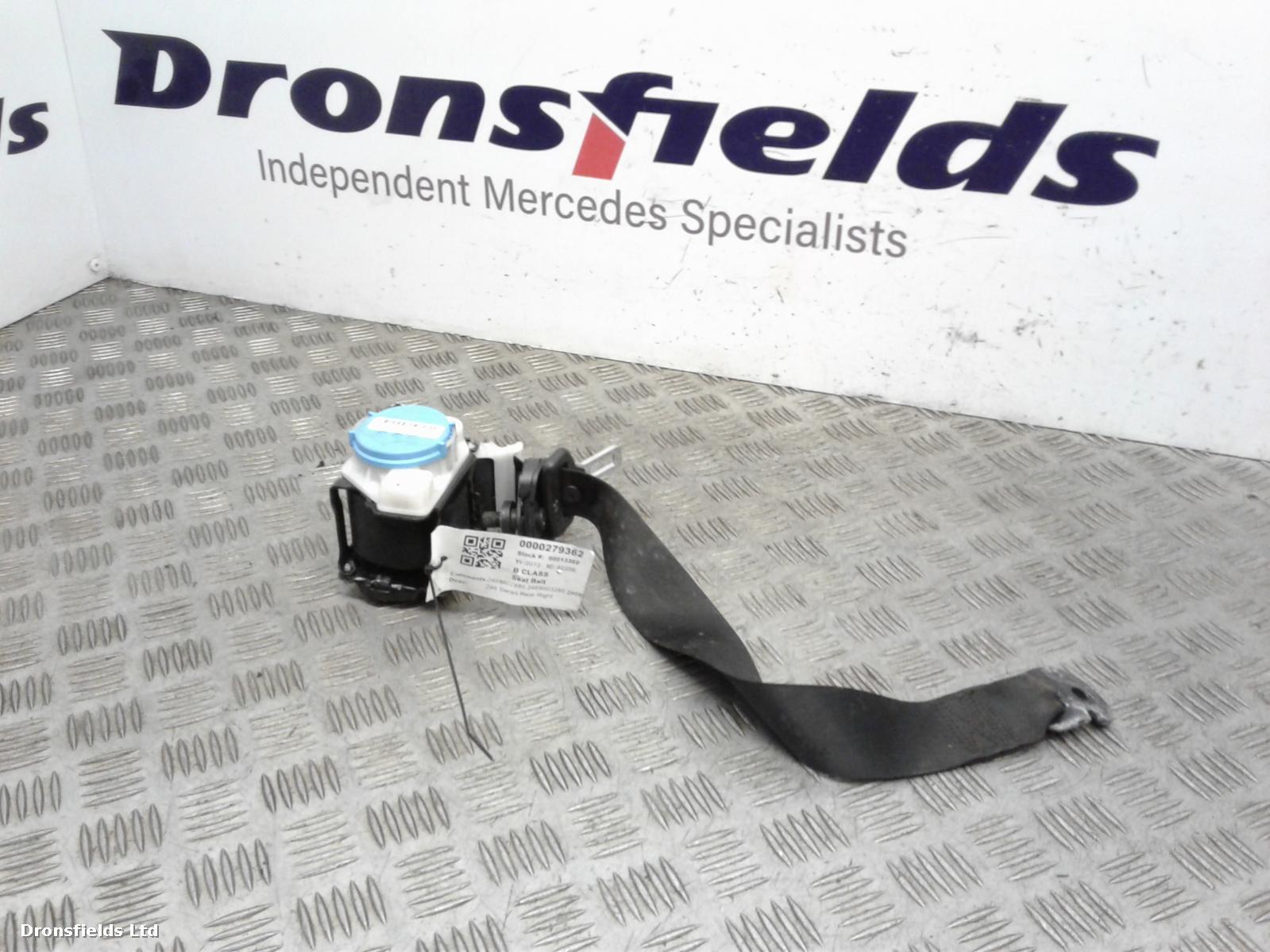 View Auto part Seat Belt Mercedes B Class 2013