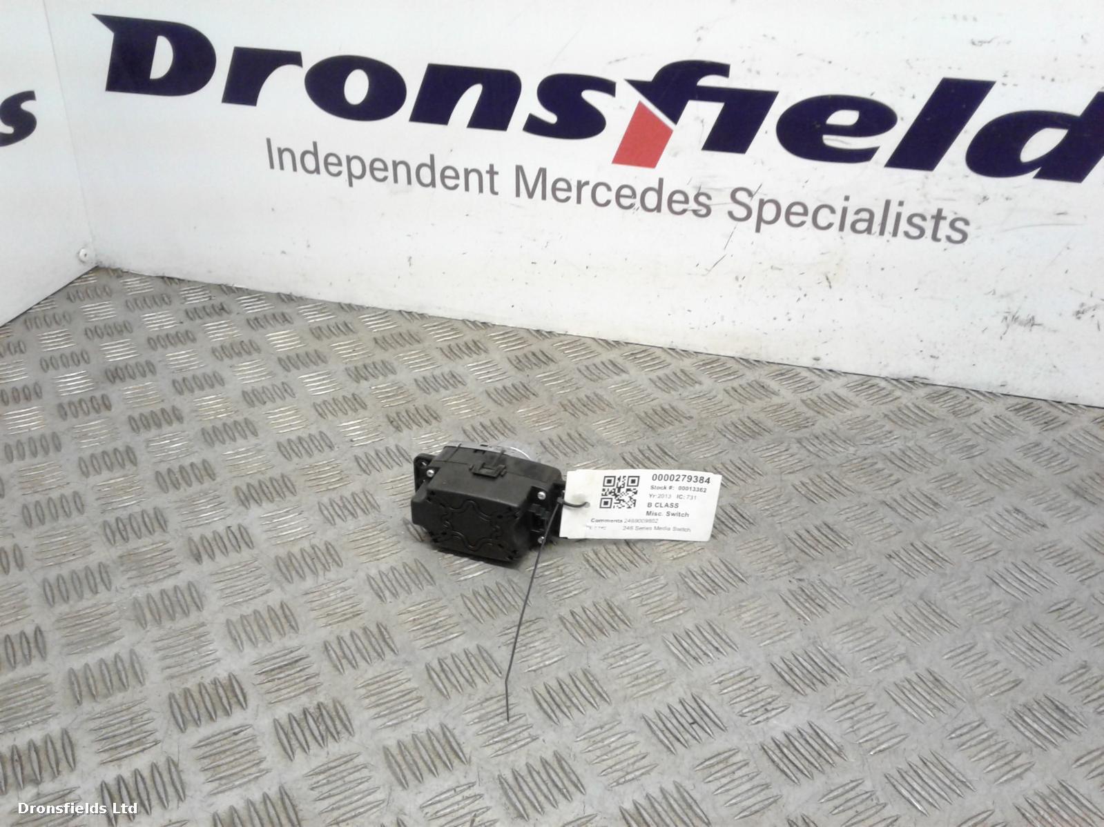 View Auto part Misc Switch Mercedes B Class 2013