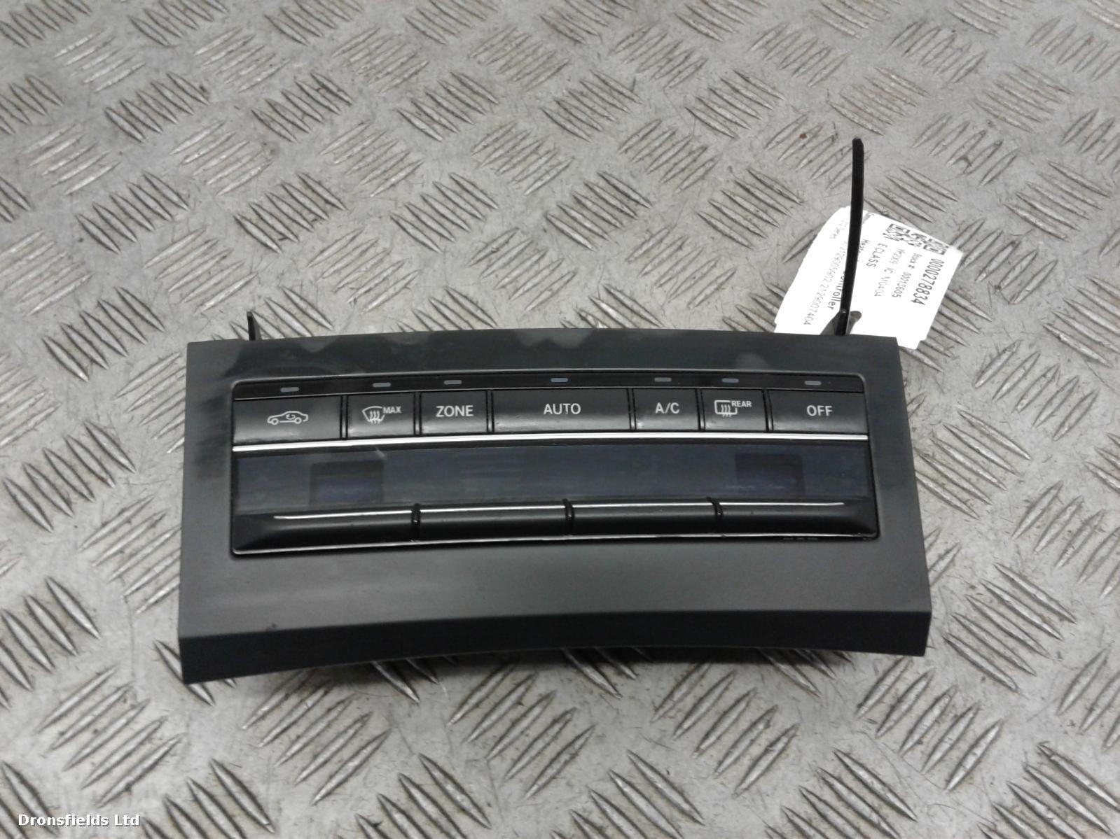 View Auto part Heater/AC Controller Mercedes E Class 2009