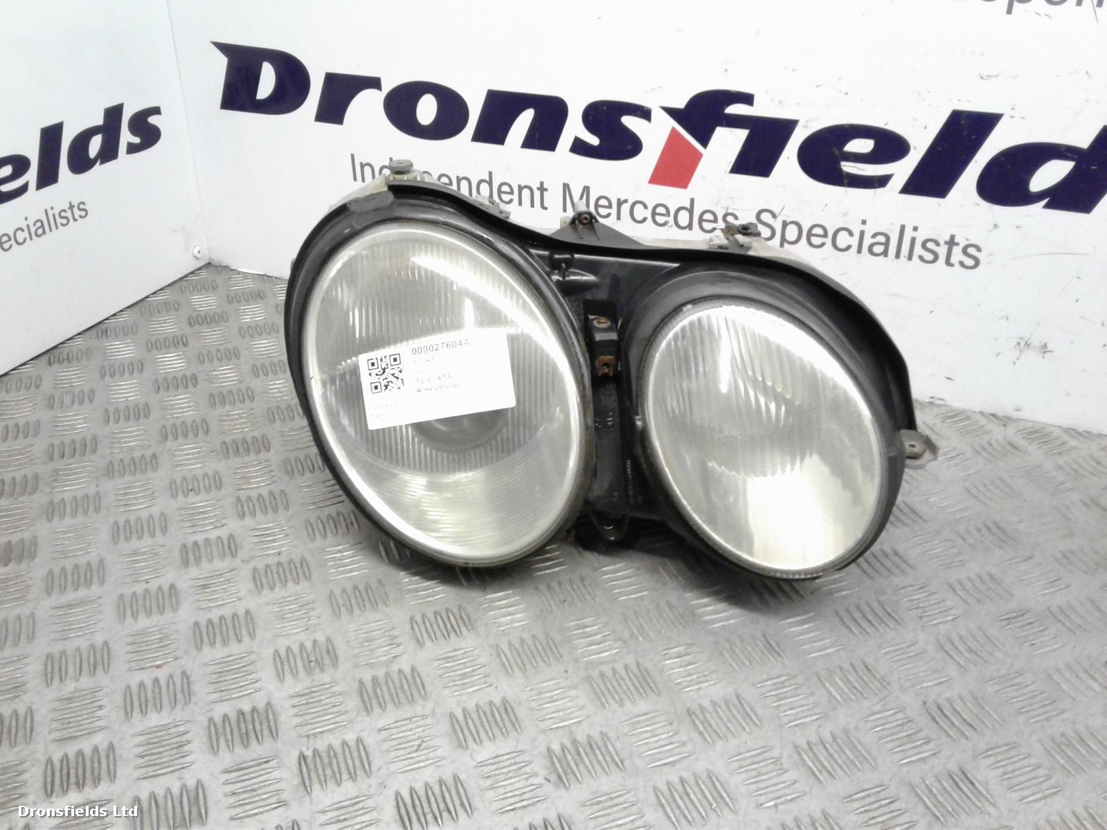 View Auto part R Headlamp Mercedes Cl Class 2000