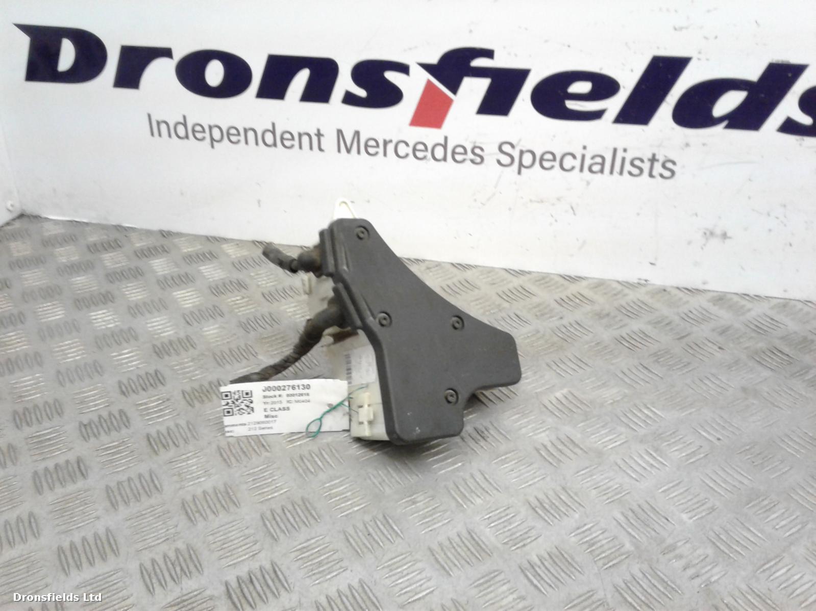 View Auto part Misc Mercedes E Class 2015