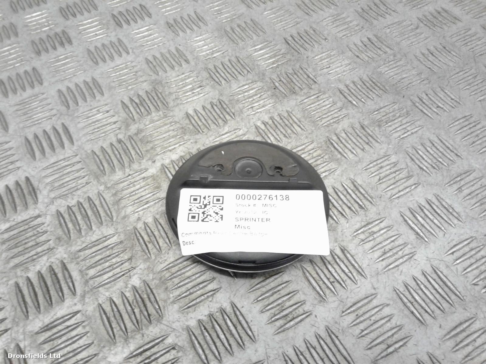 View Auto part Misc Mercedes Sprinter 2012