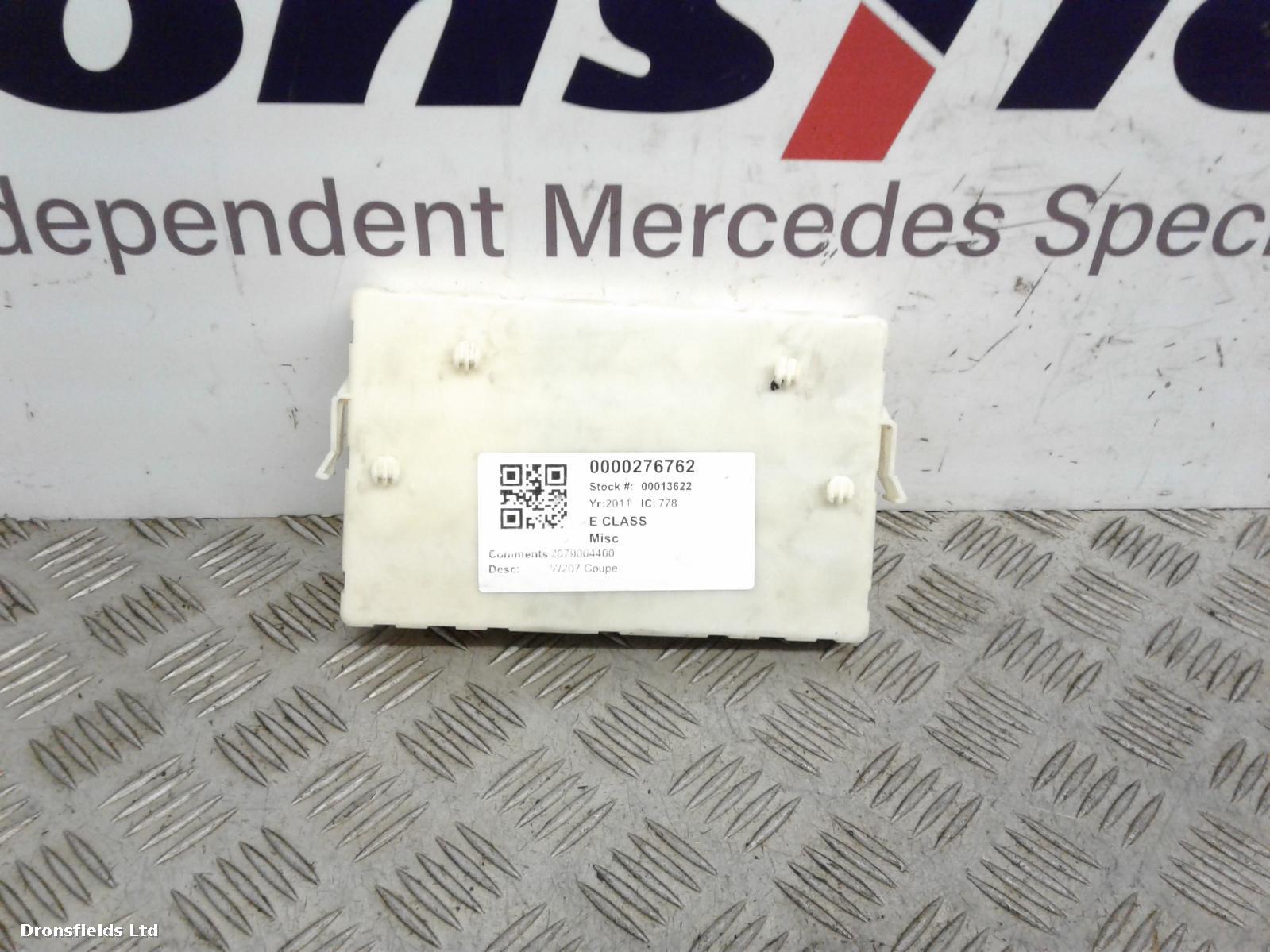 View Auto part Misc Mercedes E Class 2011