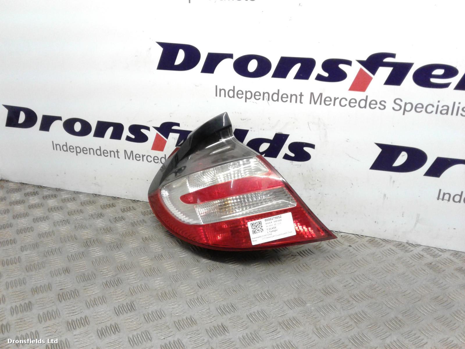View Auto part L Taillight Mercedes C Class 2004