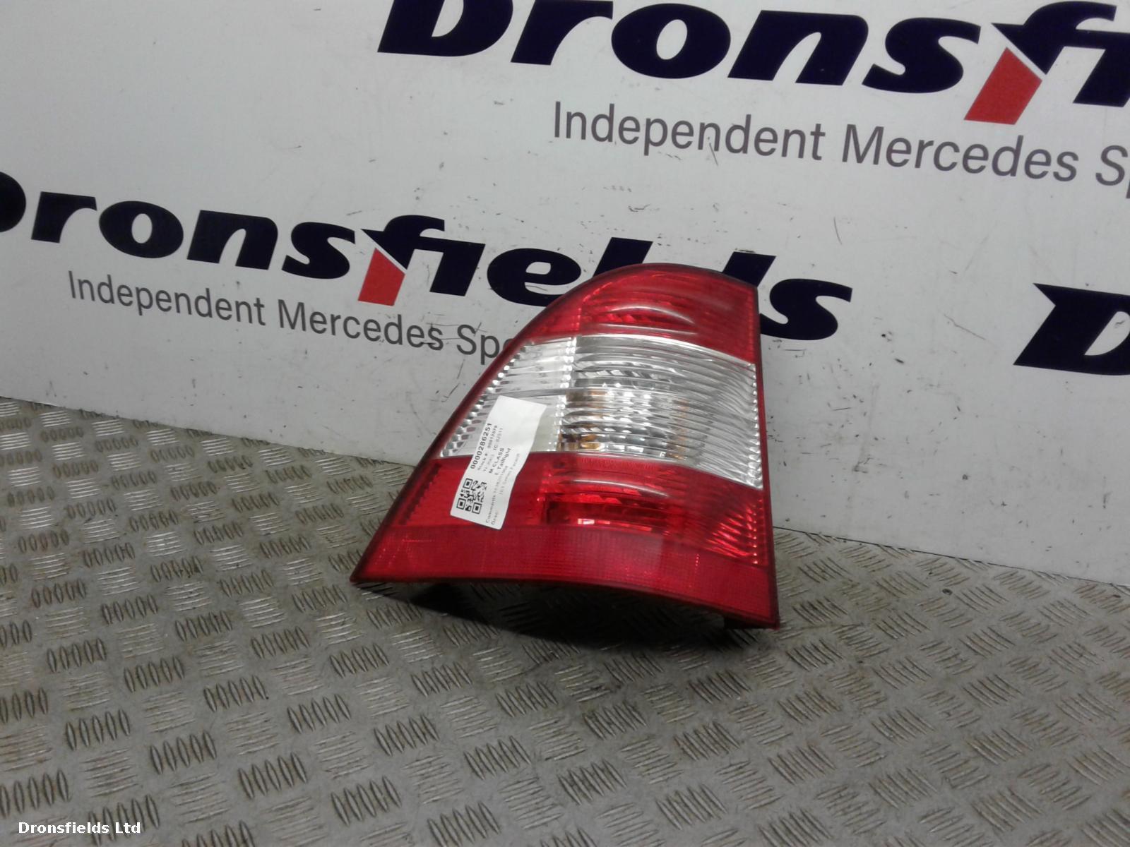 View Auto part L Taillight Mercedes M Class 2003