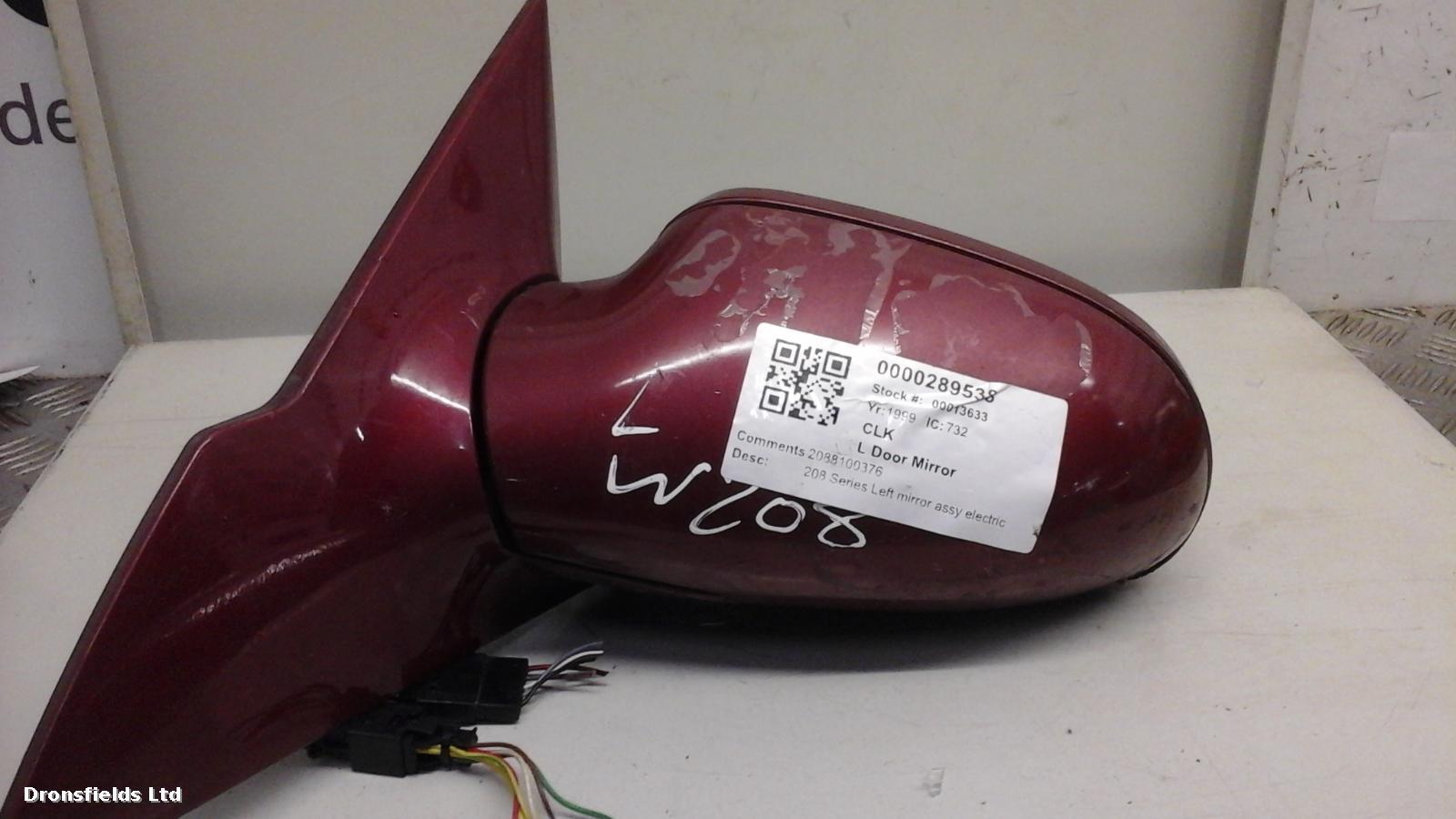 View Auto part L Door Mirror Mercedes Clk 1999