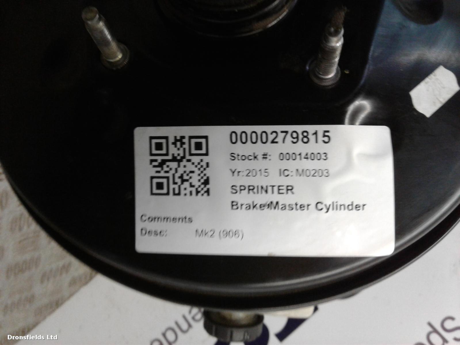 View Auto part Master Cyl.Reservoir Mercedes Sprinter 2015