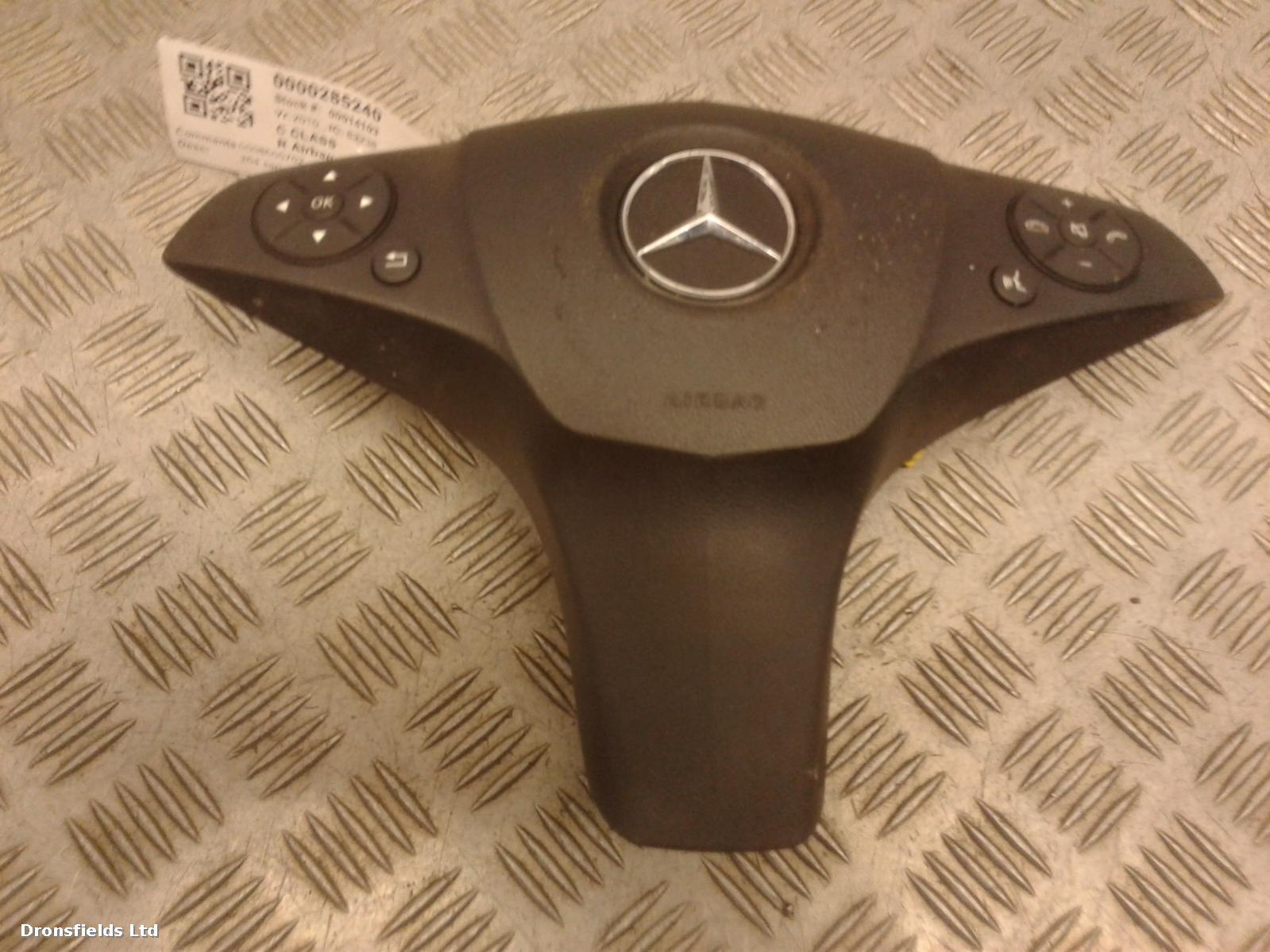 View Auto part R Air Bag Mercedes C Class 2010
