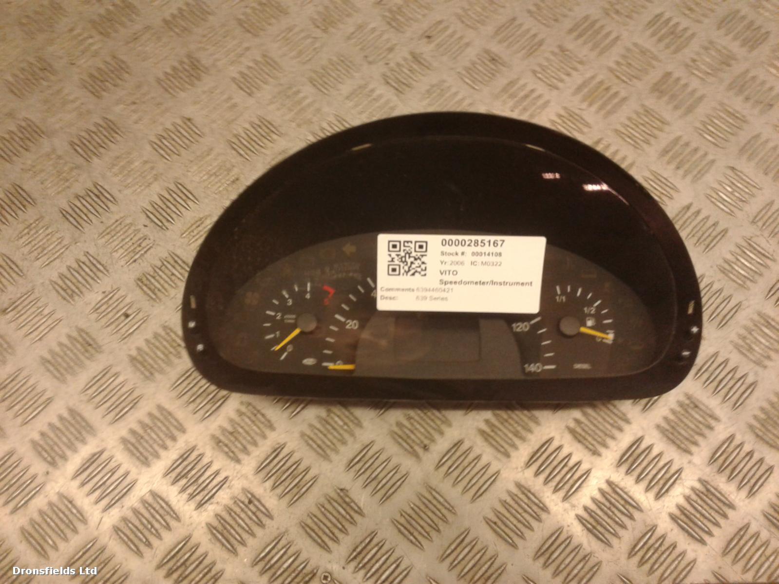 View Auto part Speedometer Mercedes Vito 2006