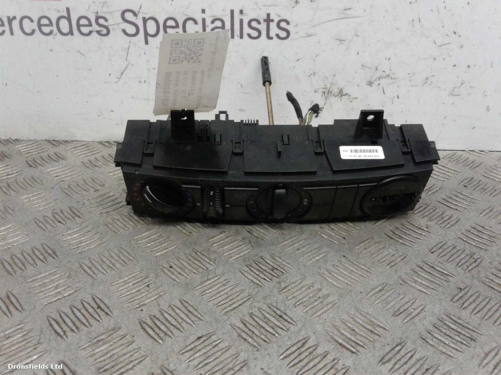 View Auto part Heater/AC Controller Mercedes Sprinter 2015
