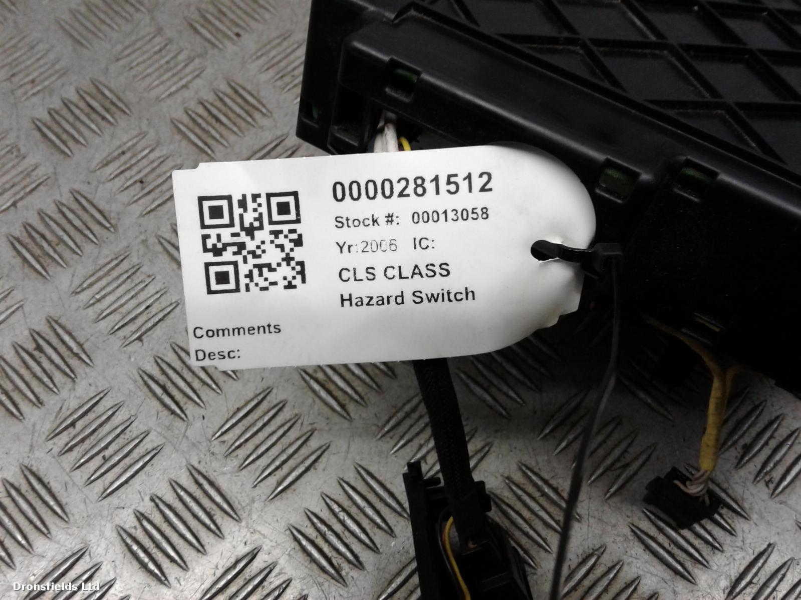 View Auto part Hazard Switch Mercedes Cls Class 2006
