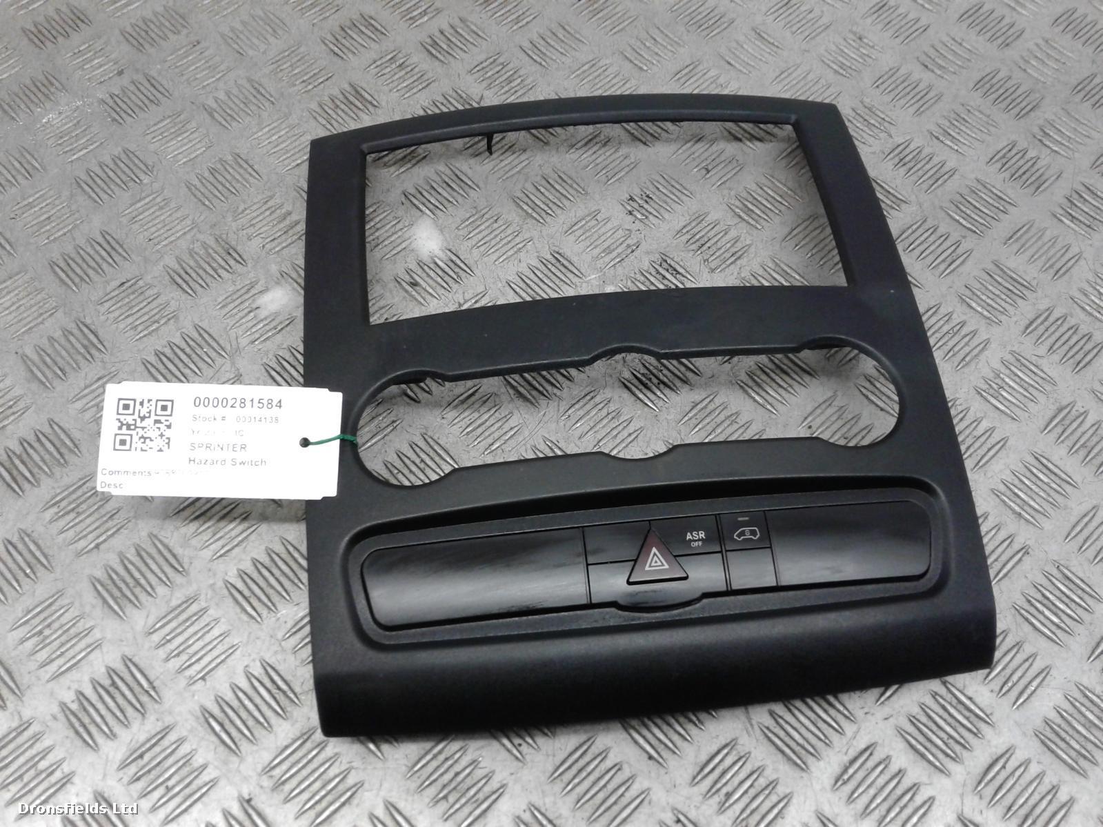 View Auto part Hazard Switch Mercedes Sprinter 2015