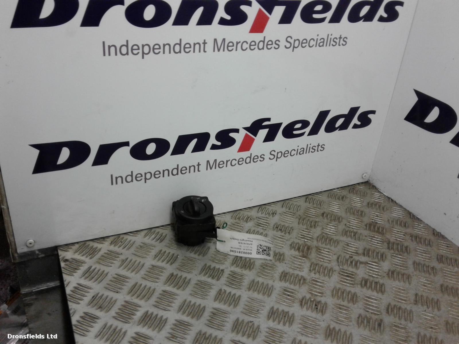 View Auto part Headlight Switch Mercedes Sprinter 2015