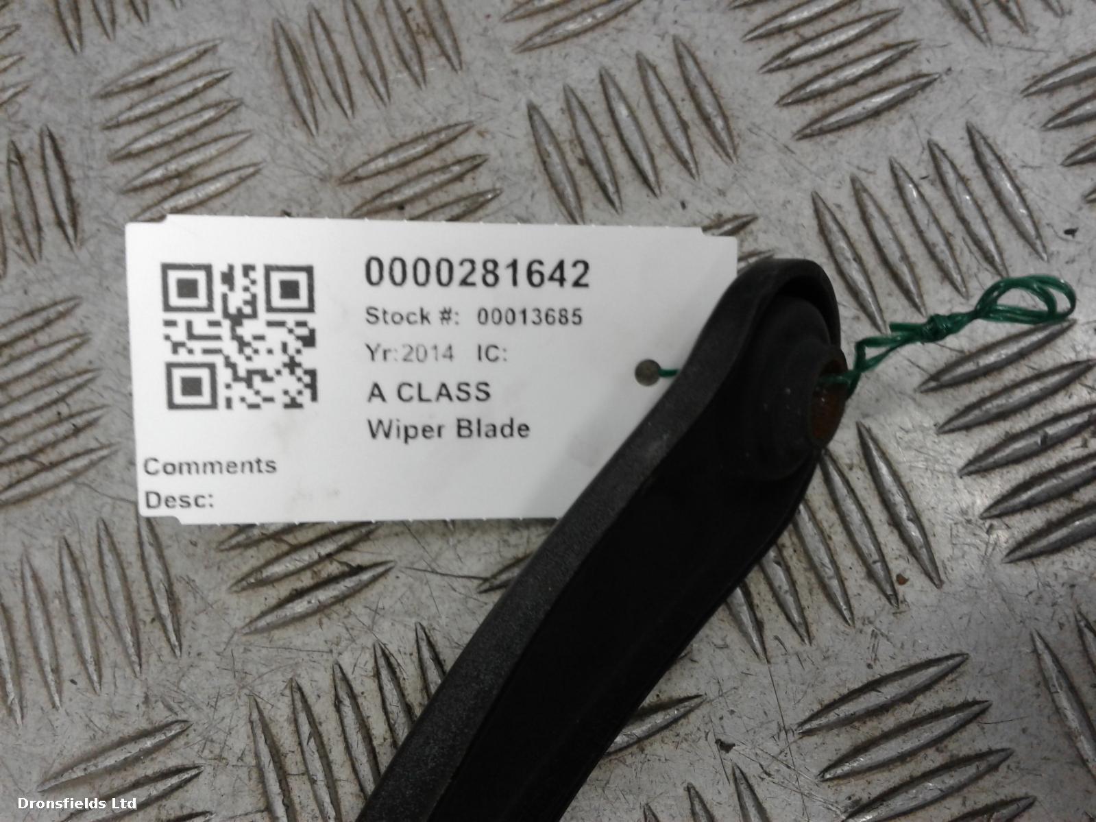 View Auto part Wiper Blade Mercedes A Class 2014
