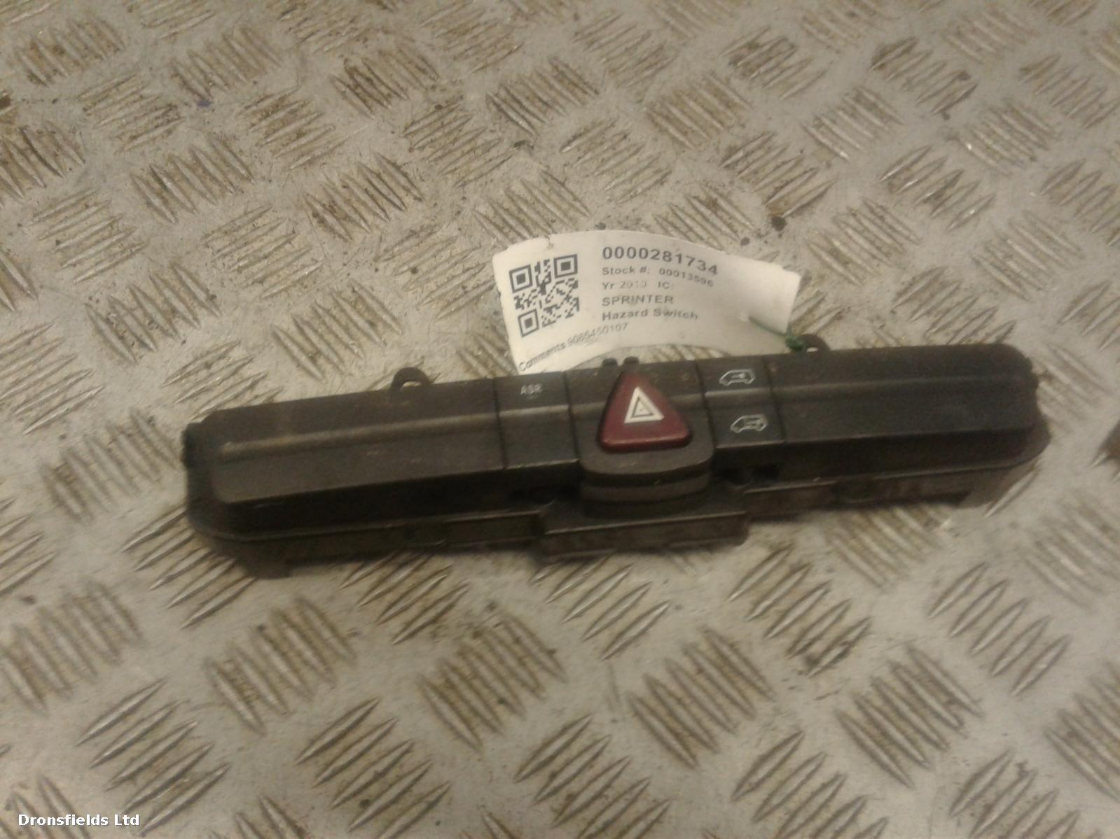 View Auto part Hazard Switch Mercedes Sprinter 2010