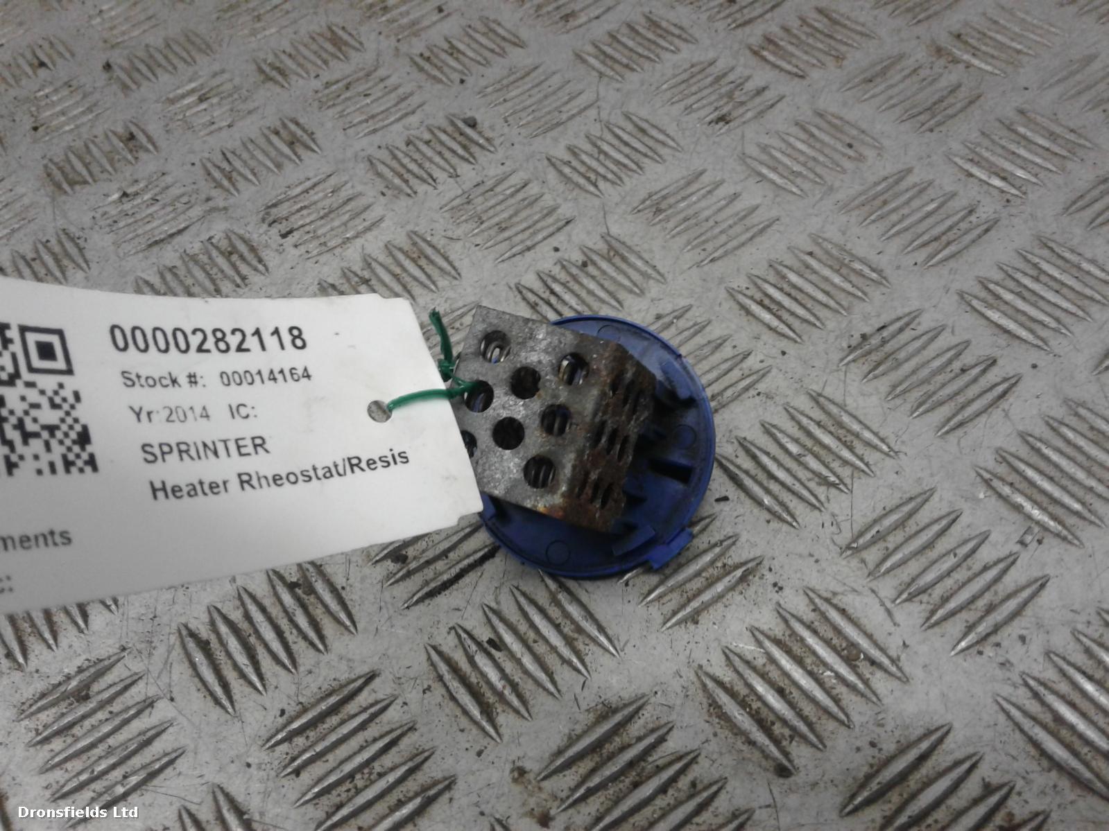 View Auto part Heater Rheostat Mercedes Sprinter 2014