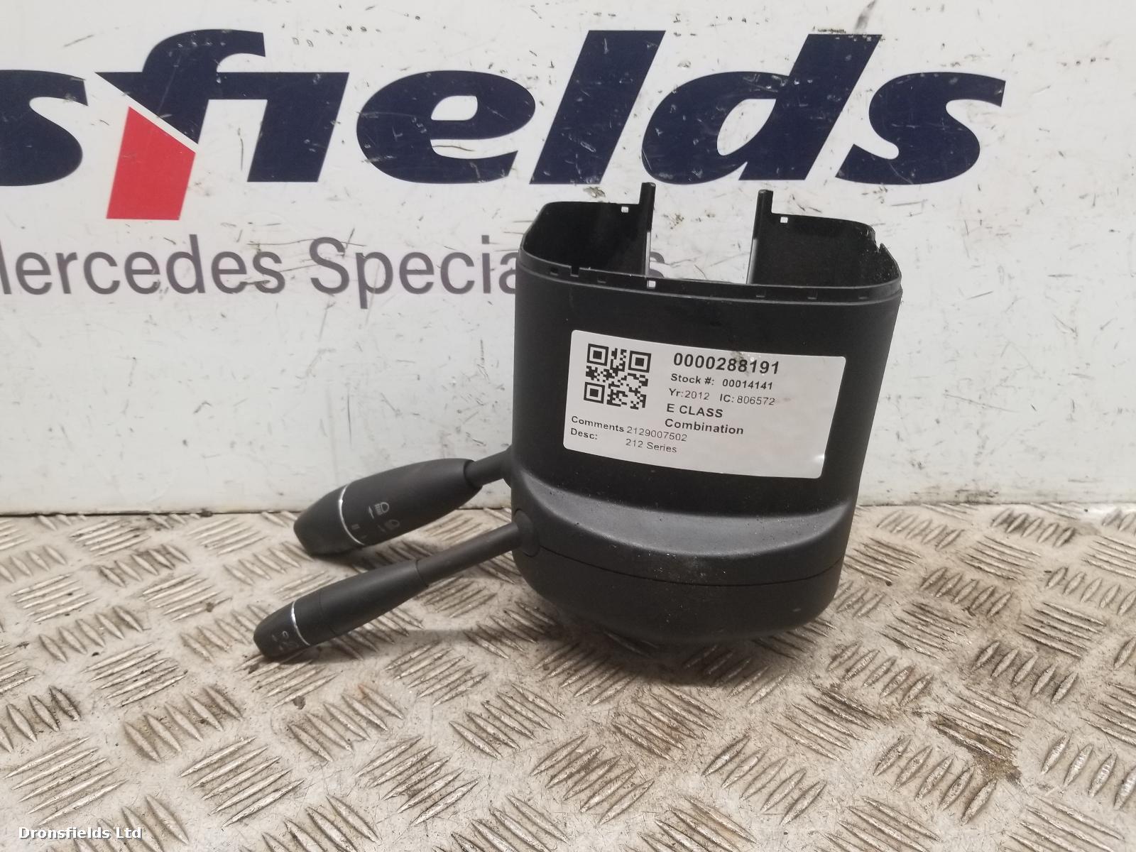 View Auto part Combination Switch Mercedes E Class 2012