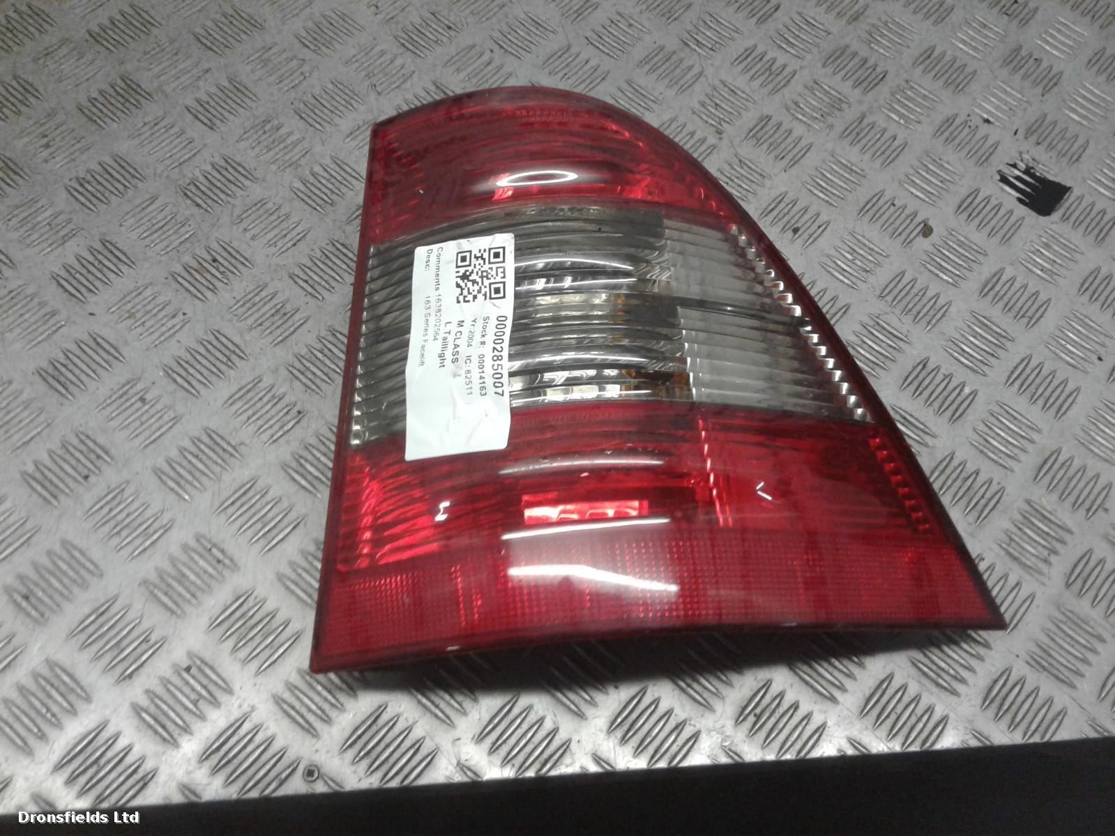 View Auto part L Taillight Mercedes M Class 2004